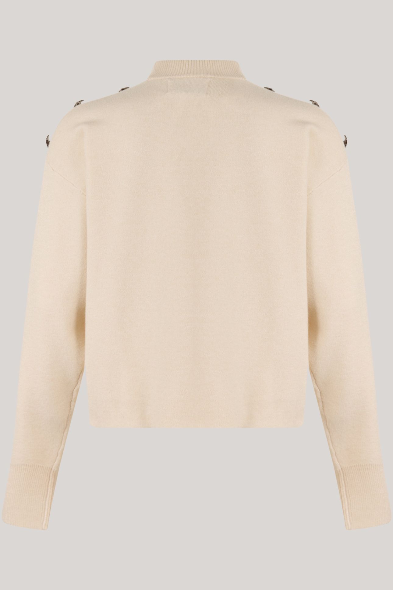 LA-SBSTAR BUTTON KNIT OFFWHITE 4