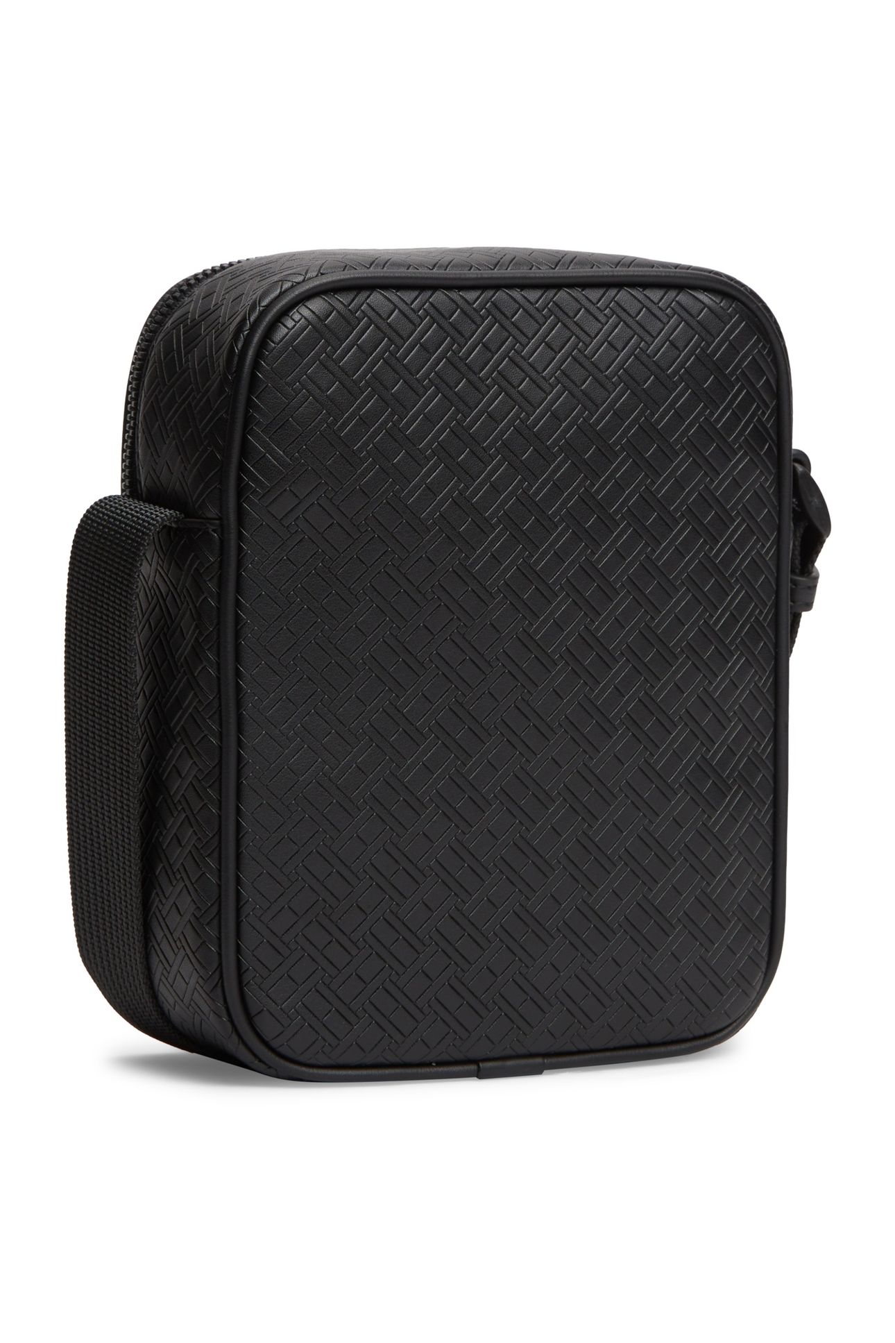 EMBOSSED FLAG MINI CROSSOVER BLACK 3
