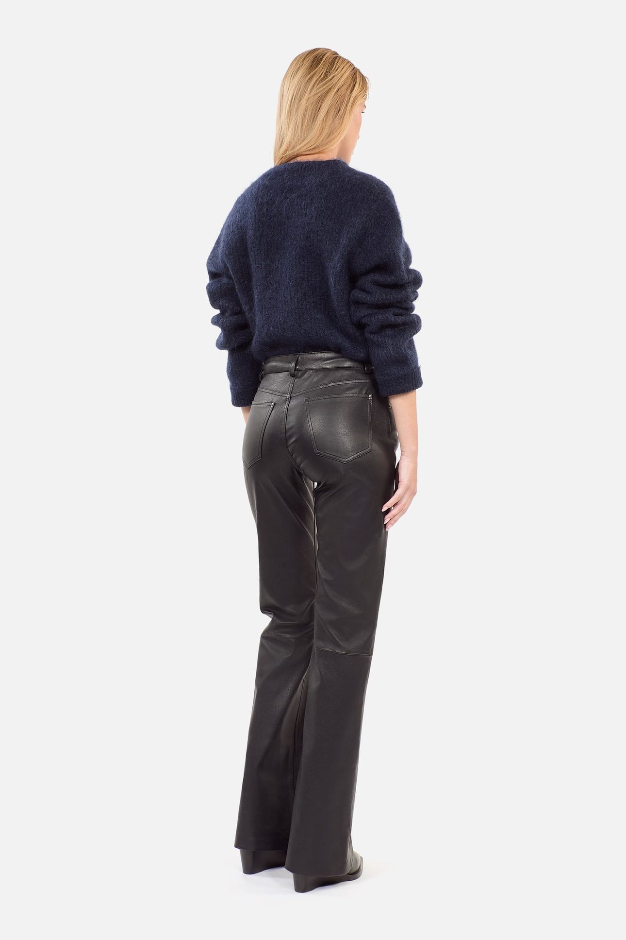 LEATHER TROUSERS BLACK 3