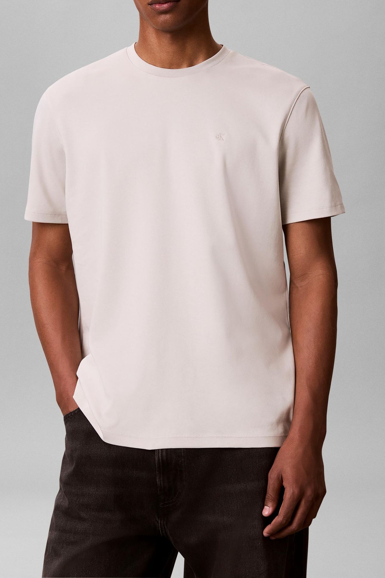 SS SUPIMA CHEST EMBROIDERY TEE MOONSTRUCK 1