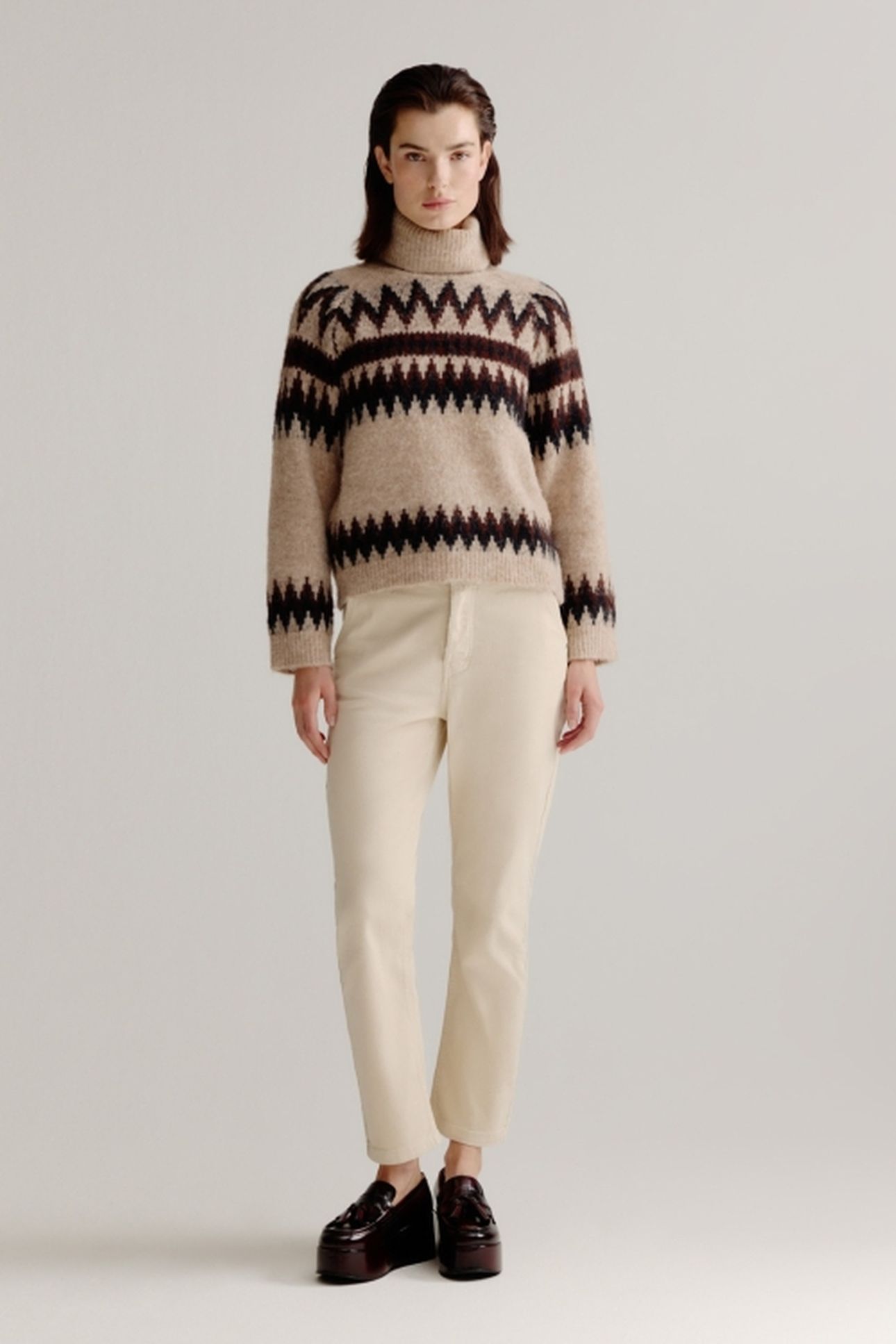 LUDWIG SWEATER SAND 1
