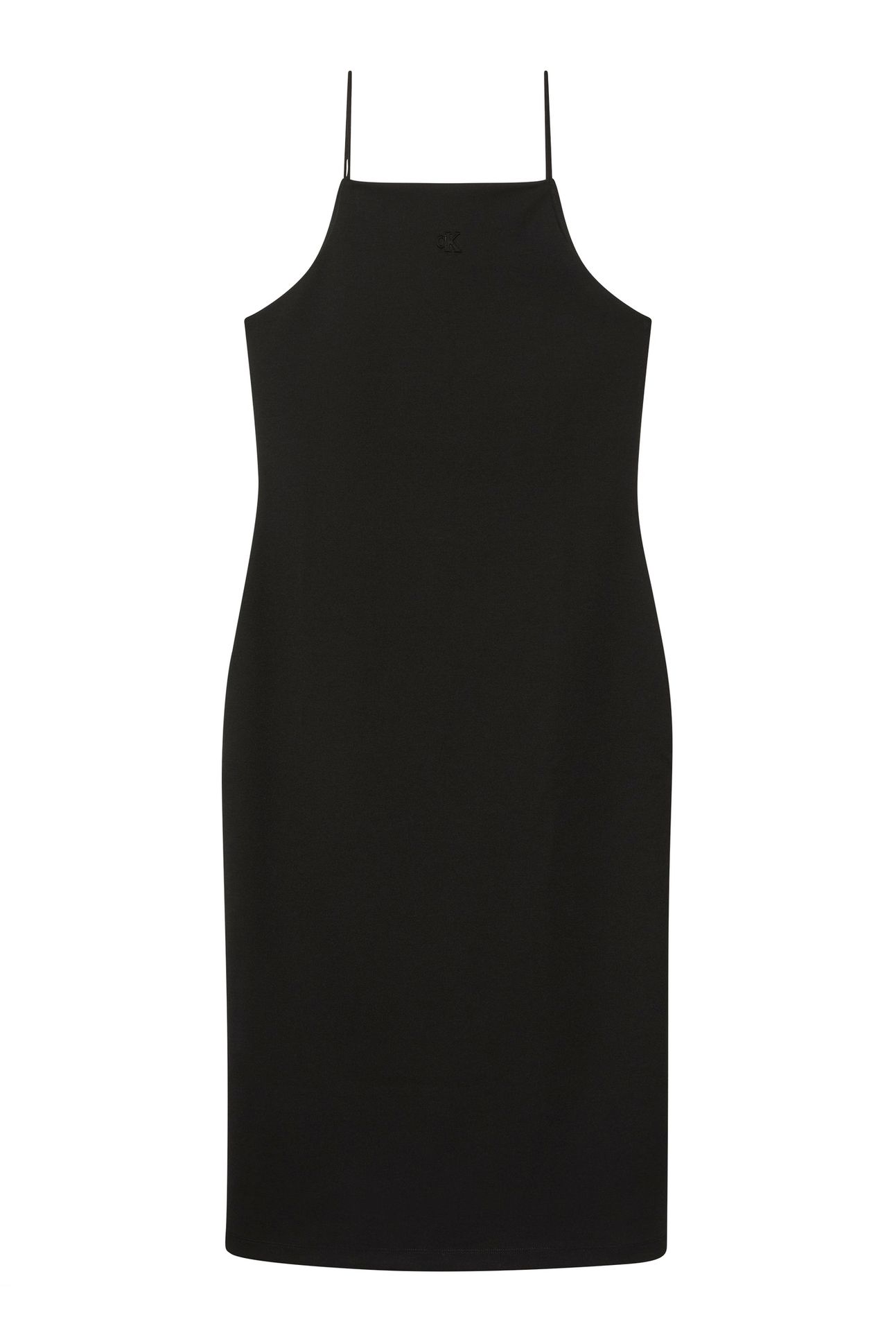 SLEEVELESS PONTE MONOGRAM CAMI BLACK 4