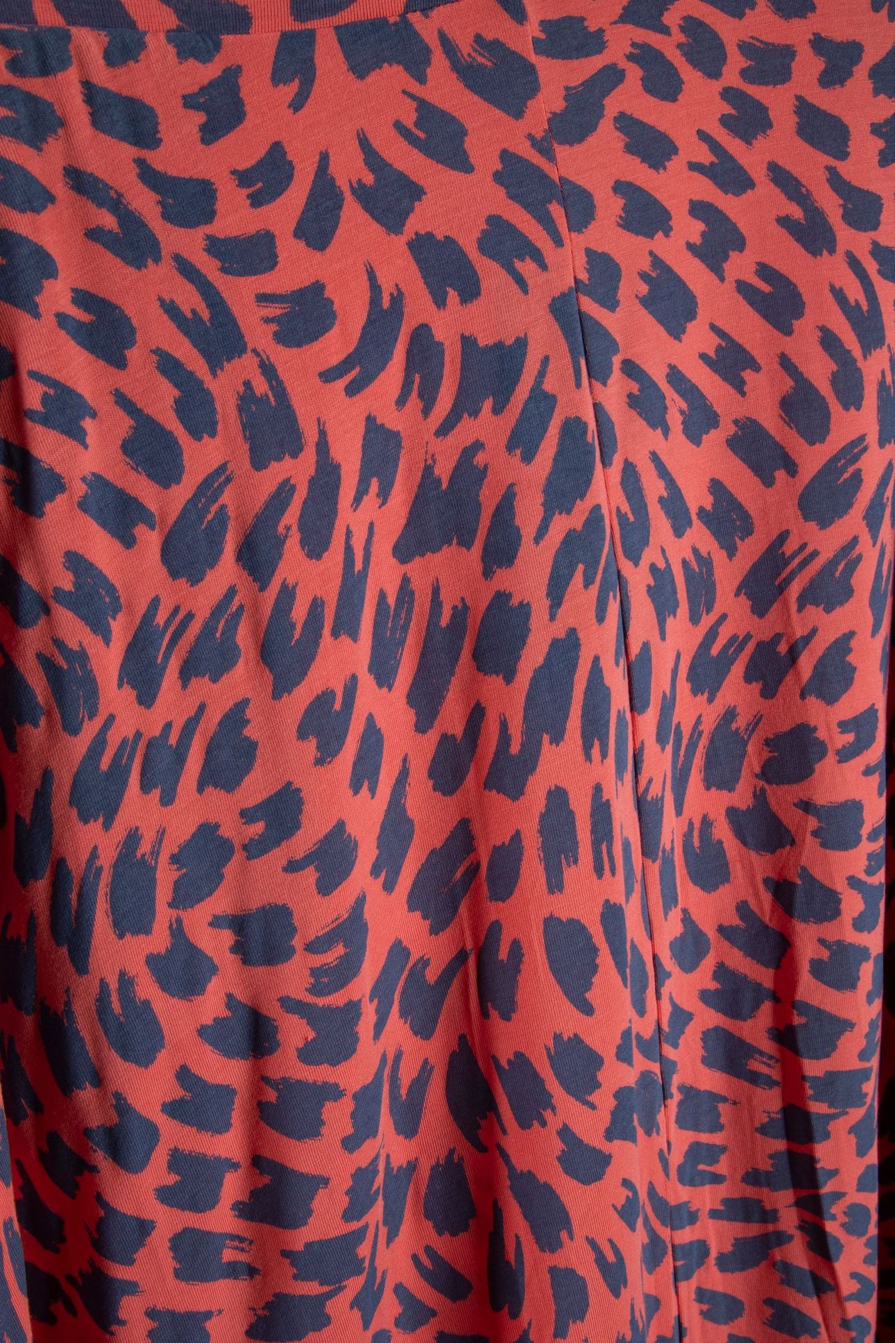 JANE JERSEY MAXI SKIRT RED PRINT 4