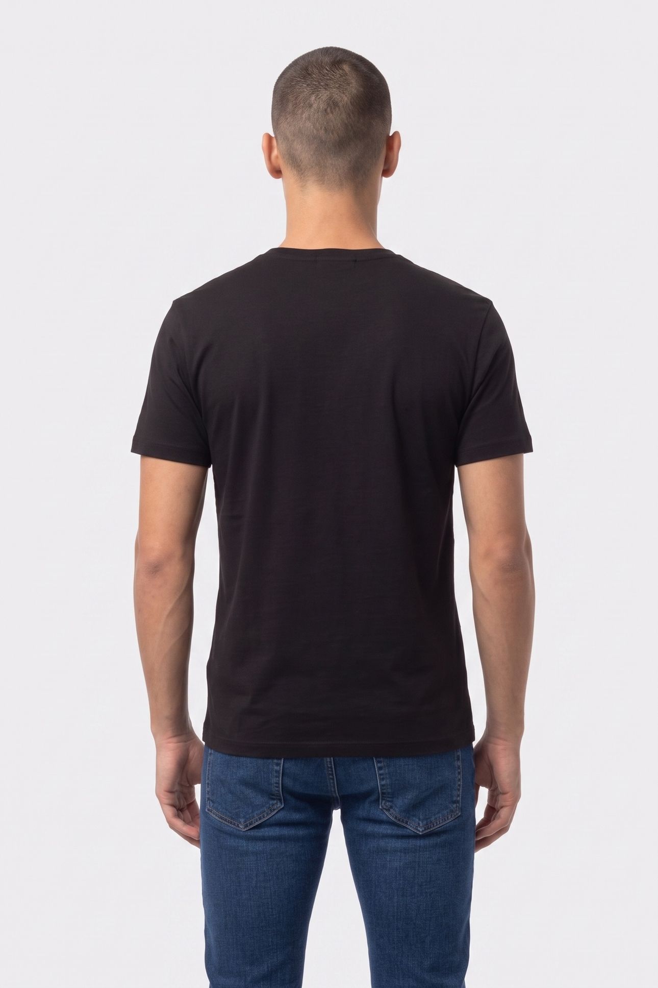 SS 30S CLASSIC MICRO TEE BLACK/BLACK 2