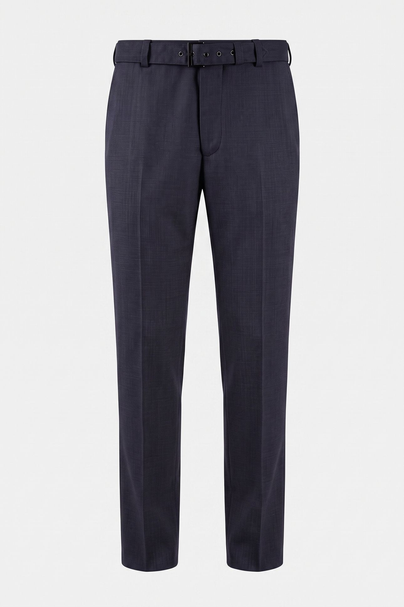 SUIT TROUSERS WITH BELT NAVY 3