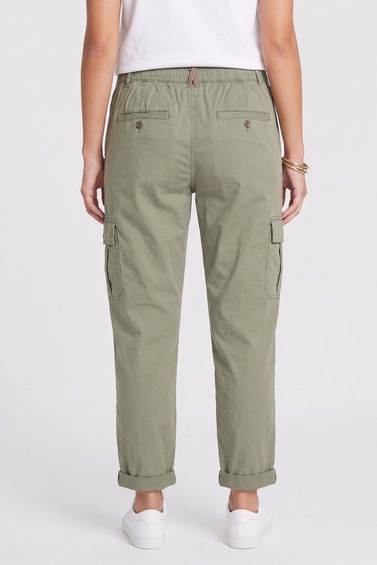 EVERLEIGH CARGO TROUSER MID GREEN 2