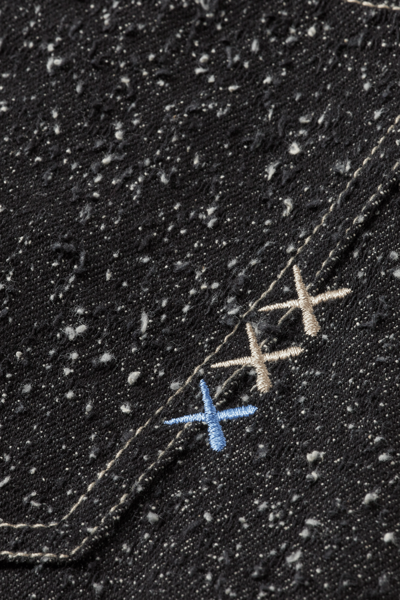 THE PITCH LOOSE  JEANS — BLACK SNOW 4