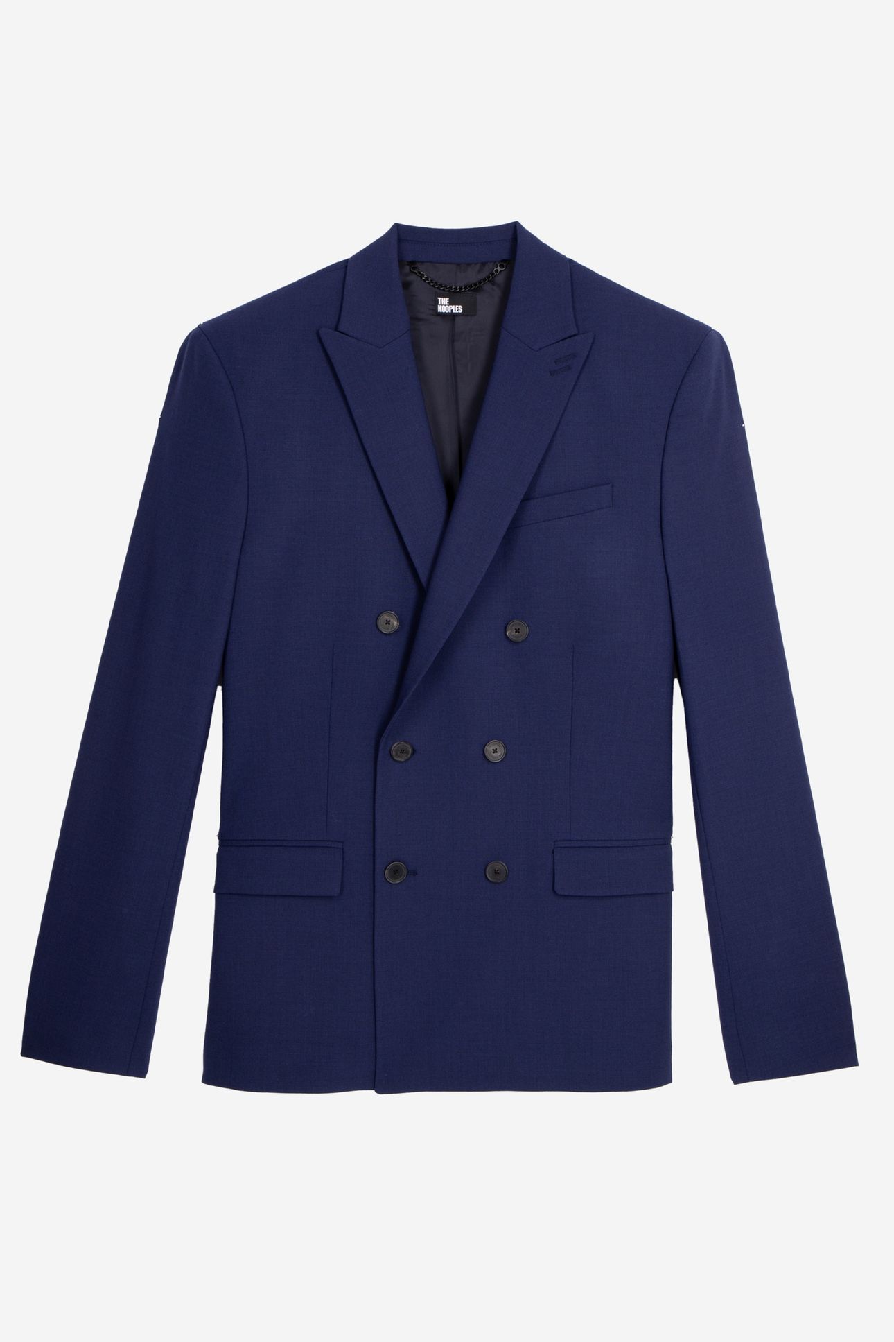 DOUBLE-FACED SUIT JACKET DARK BLUE 3