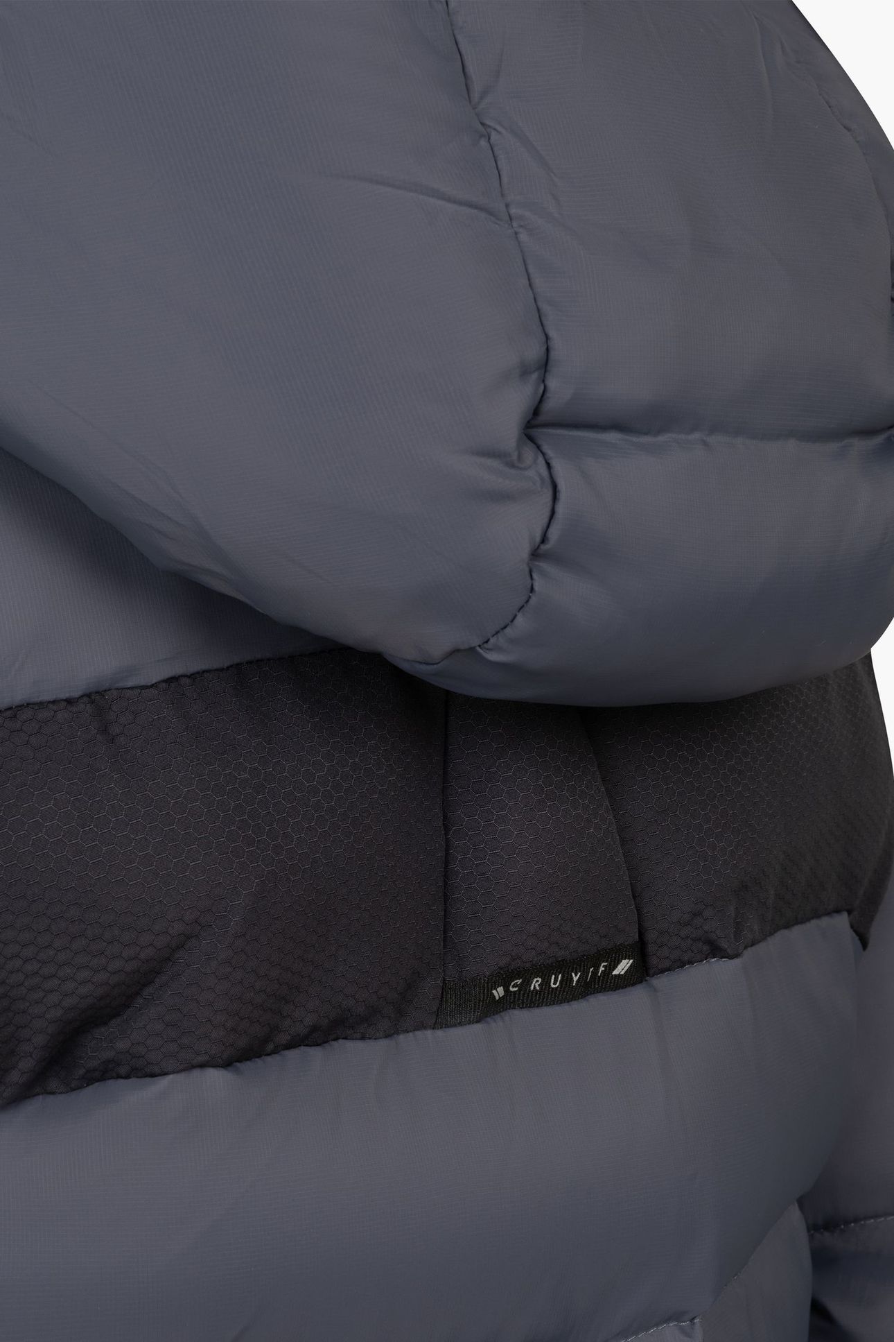 HEMATITE PUFFER DARK GREY 4