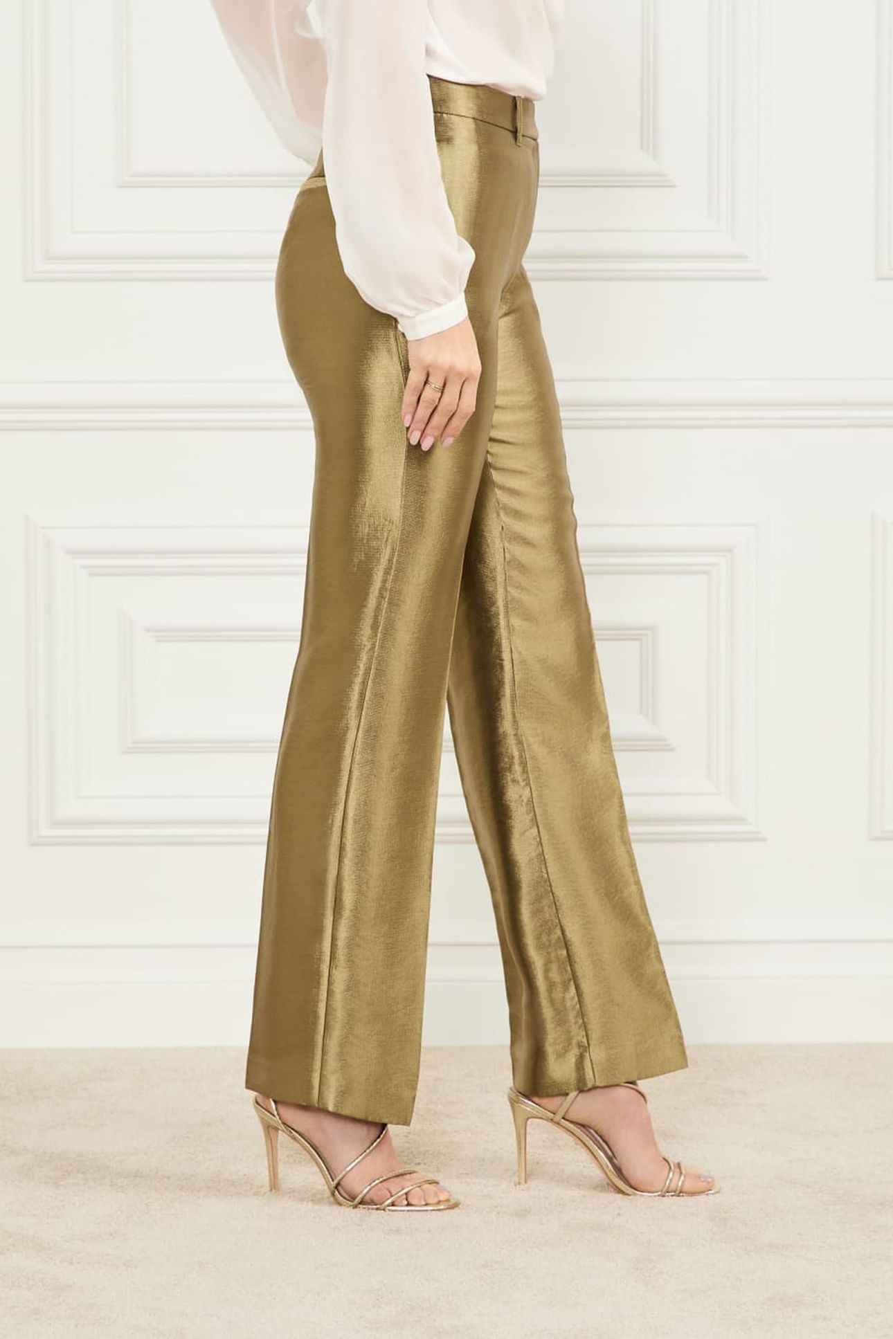MILLA PANT ANTIQUE GOLD MULTI 7