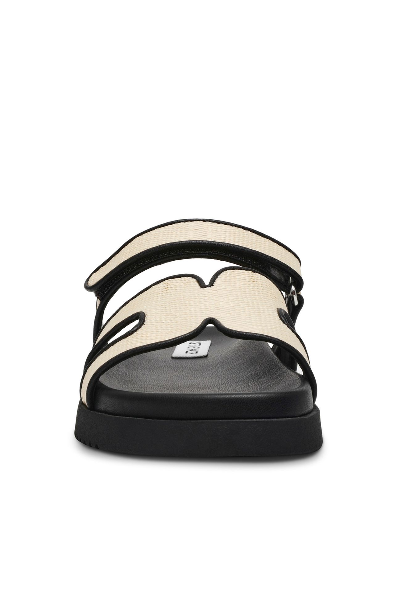 MISSILE SANDALS NAT BLACK RAFFIA 4