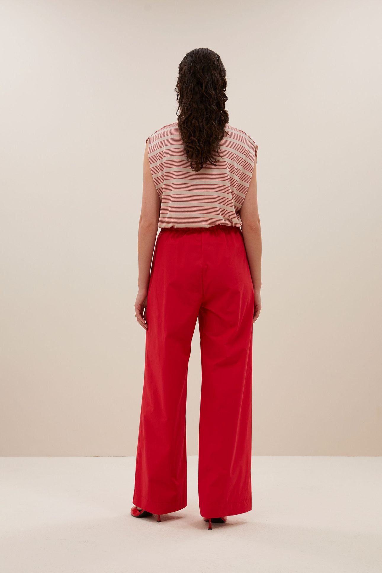DIEDE NAUTIC STRIPE TOP RED NAUTIC STRIPE 3
