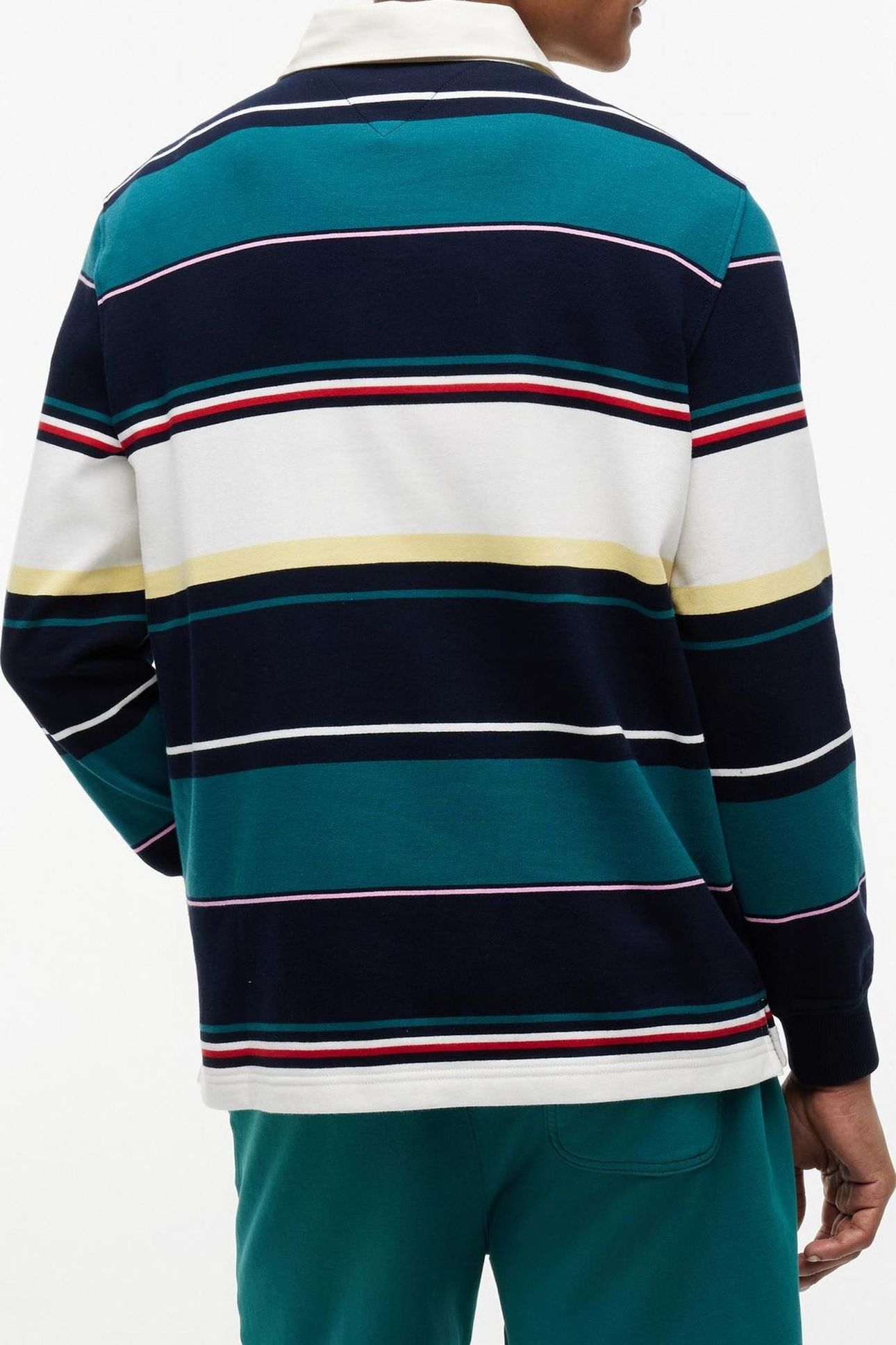RELAXED STRIPE RUGBY DARK NIGHT NAVY MULTI 4