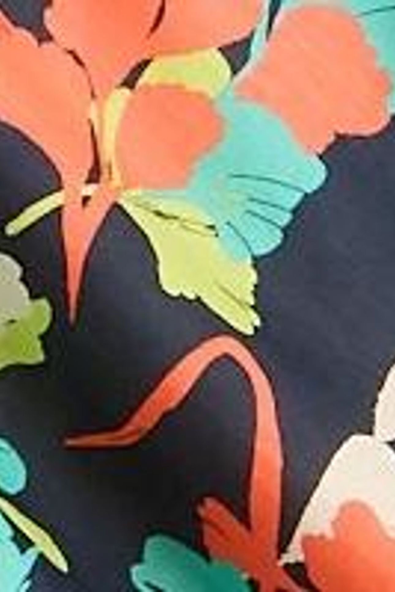 LEAH JERSEY DRESS NAVY MULTI 4