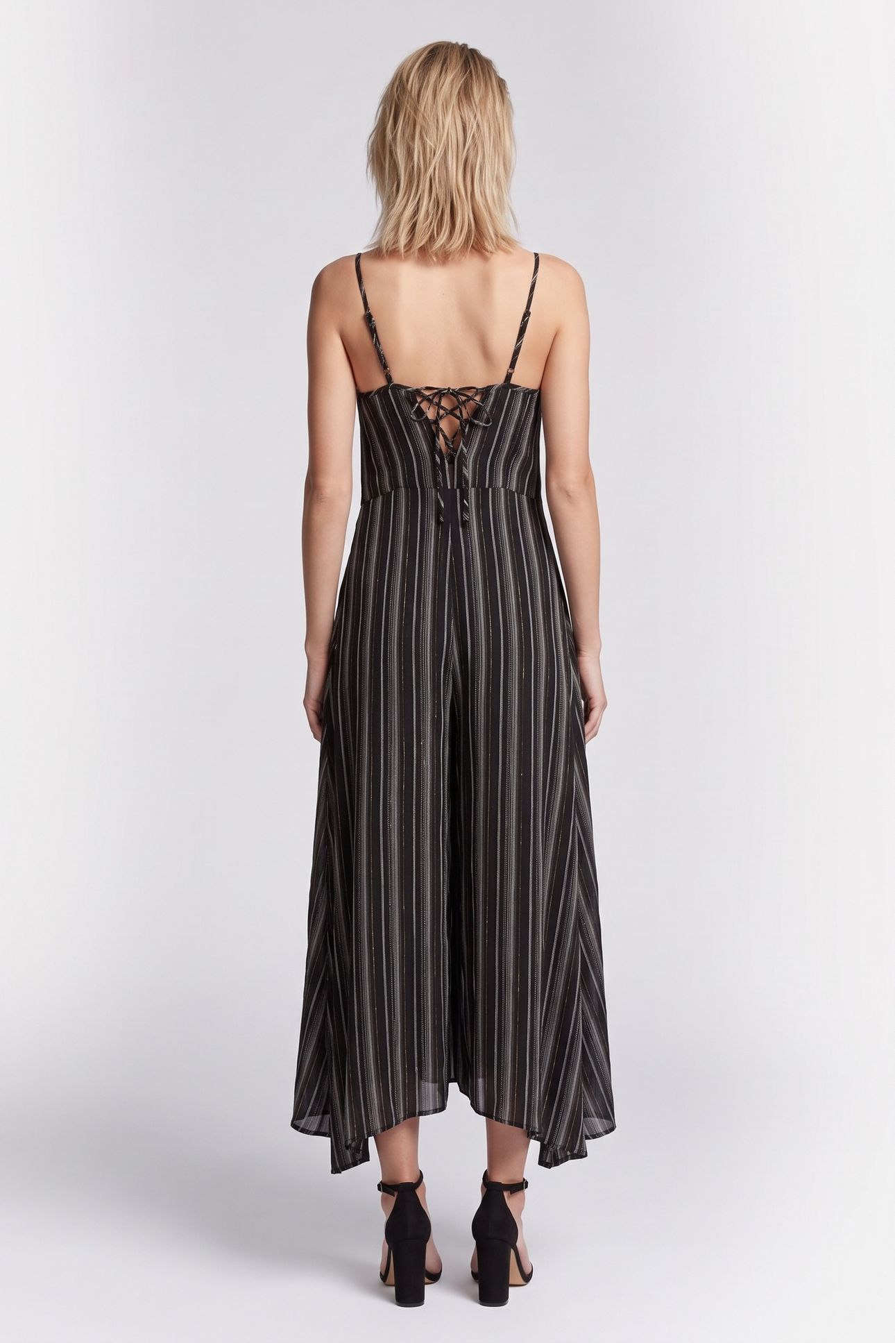 GARNE LUREX DRESS BLACK 2
