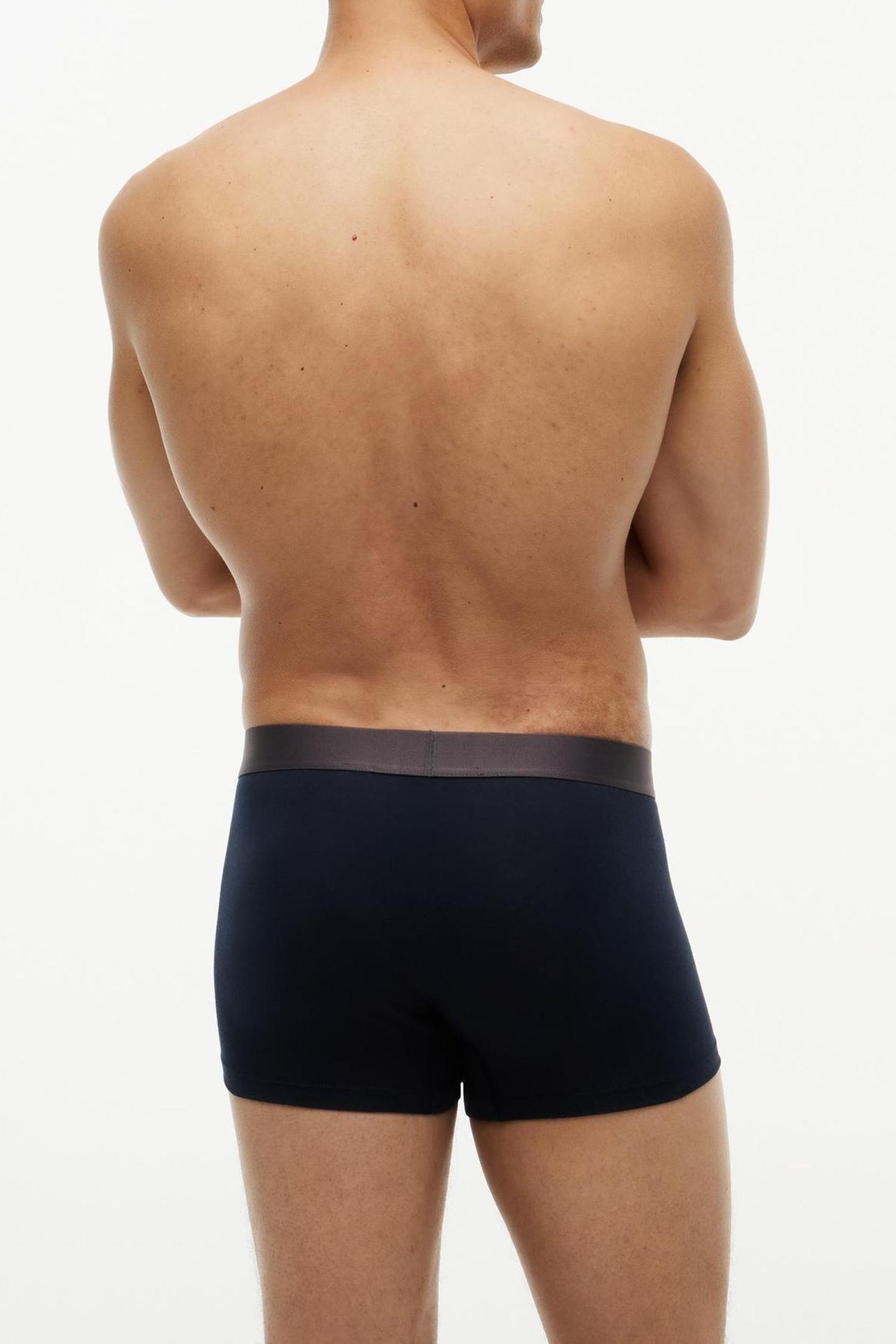 3-PACK TRUNK WAISTBAND DRK ASH/BRZY BLU/ROUGE 5