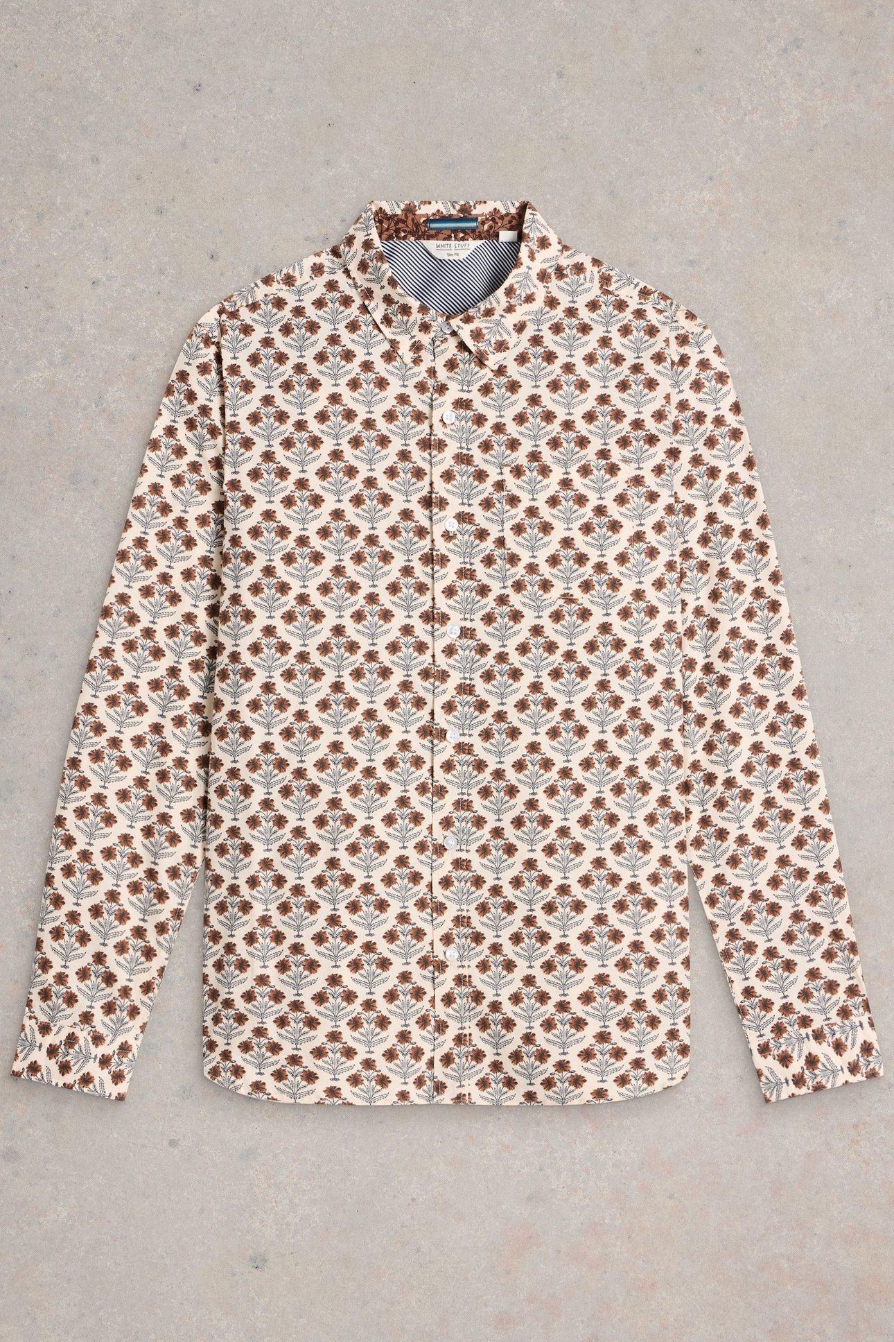 LARGE DANDELION PRINTED SHIRT NATURAL MULTI 3