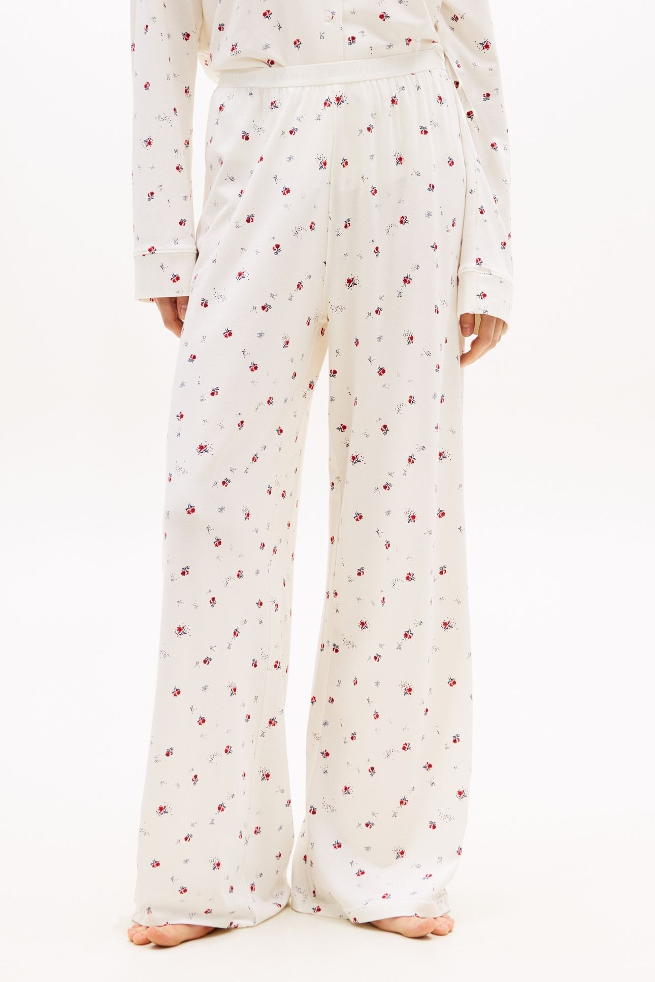 PANTS BELIEZE FLORAL ECRU 3