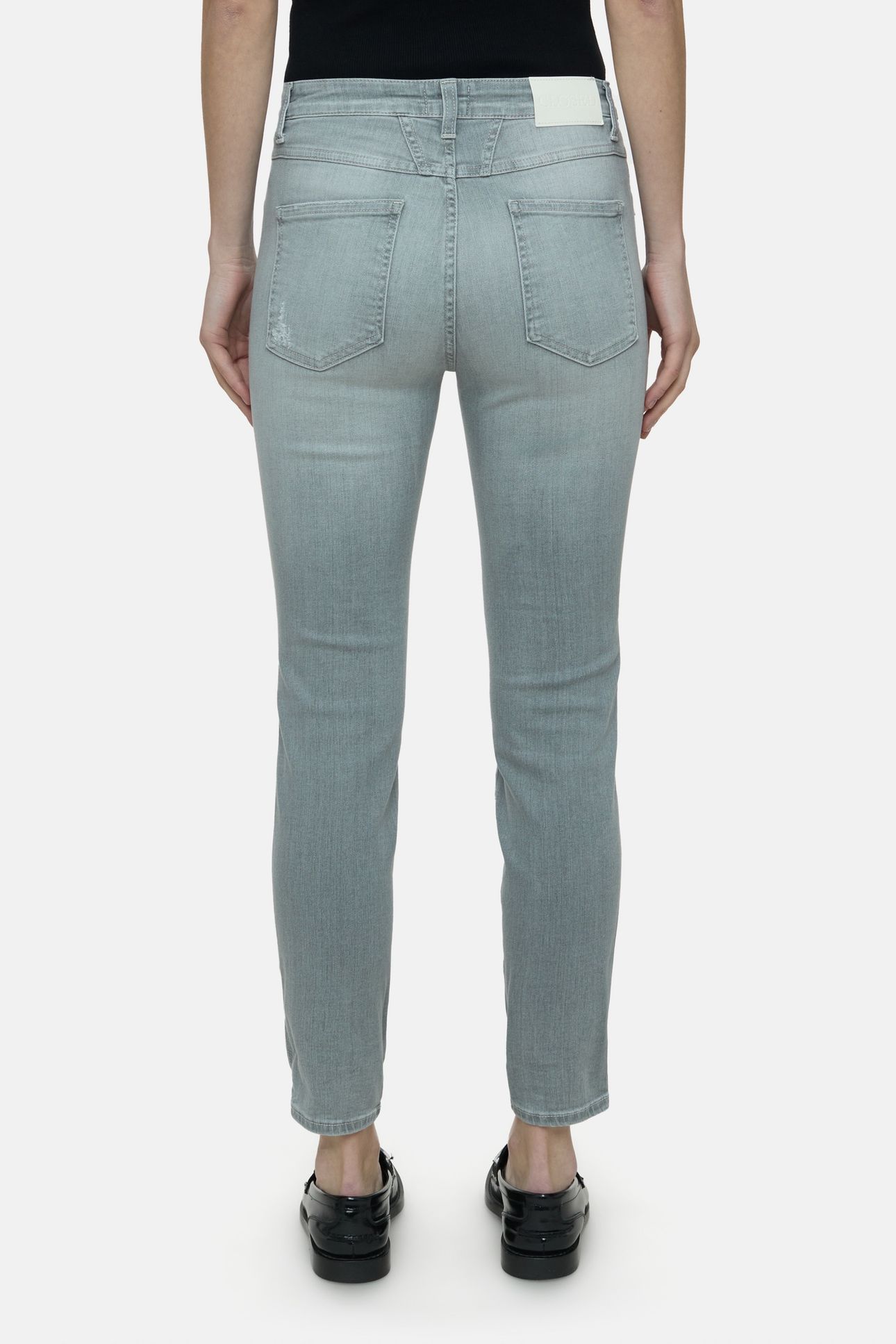 SKINNY PUSHER JEANS LIGHT GREY 4