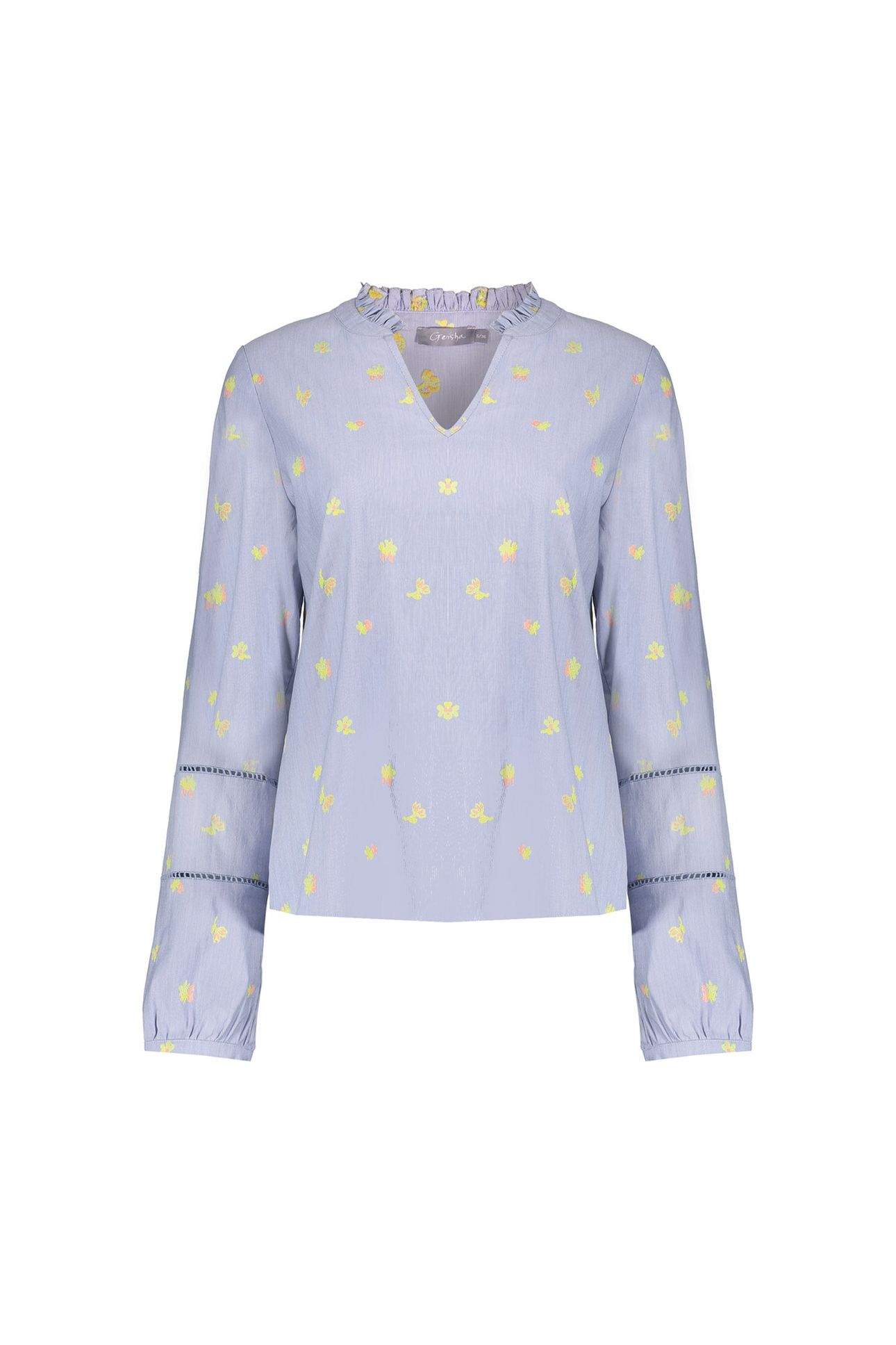 TOP LEMON/CHAMBRAY 1