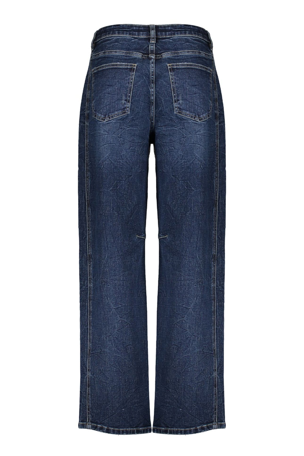 JEANS BALLOON DARK BLUE DENIM STONEWASH 3