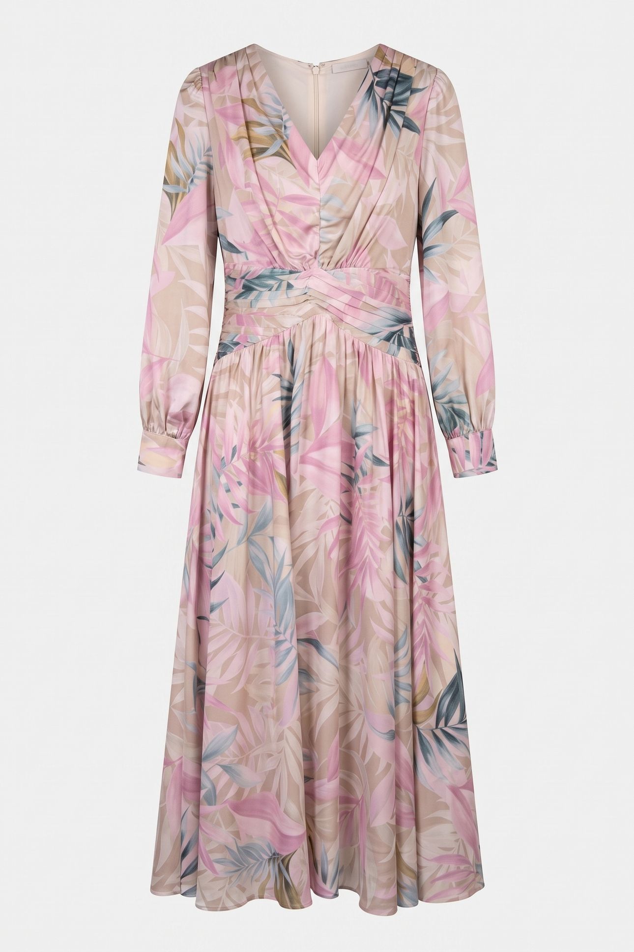 GUESS ECO HELENE MAXI DRESS WANNA BE PINK 3