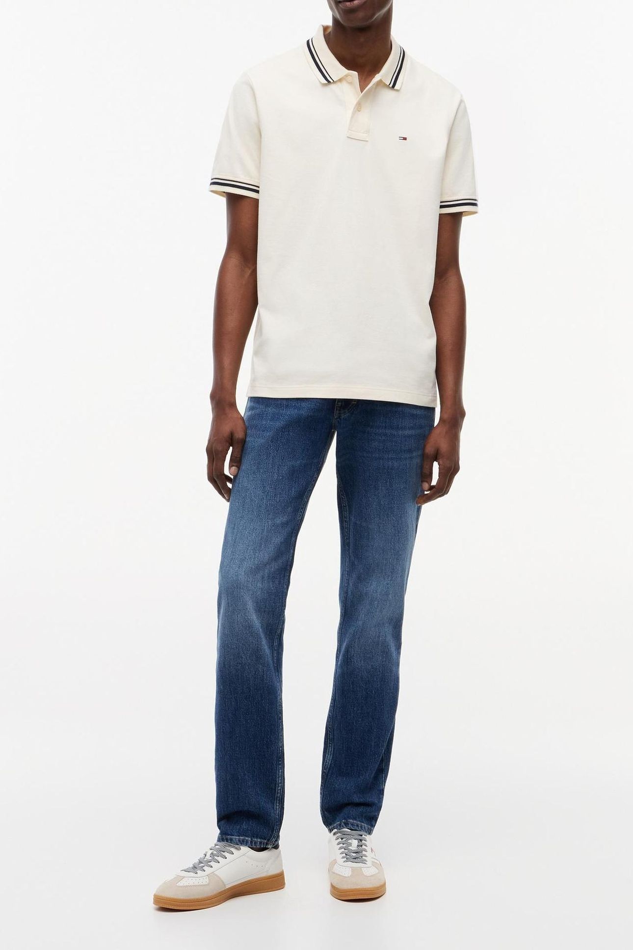 REGULAR TIPPED POLO CREAM 4