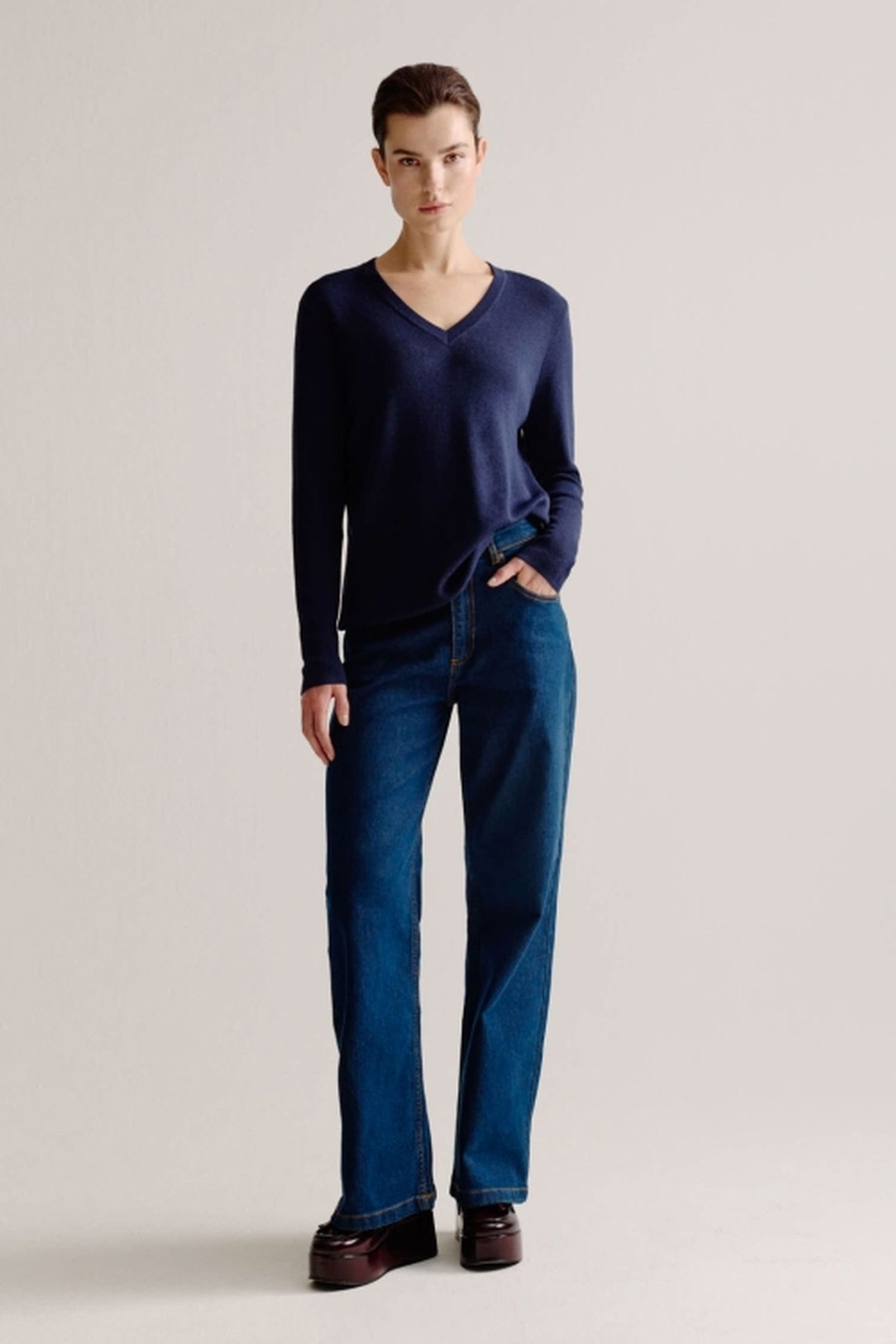 ASTRID SWEATER NAVY 2
