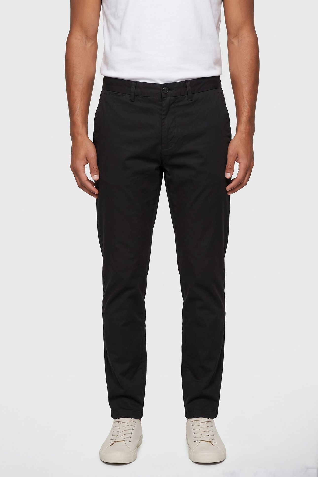 EDWIN C SLIM CHINO BLACK 1