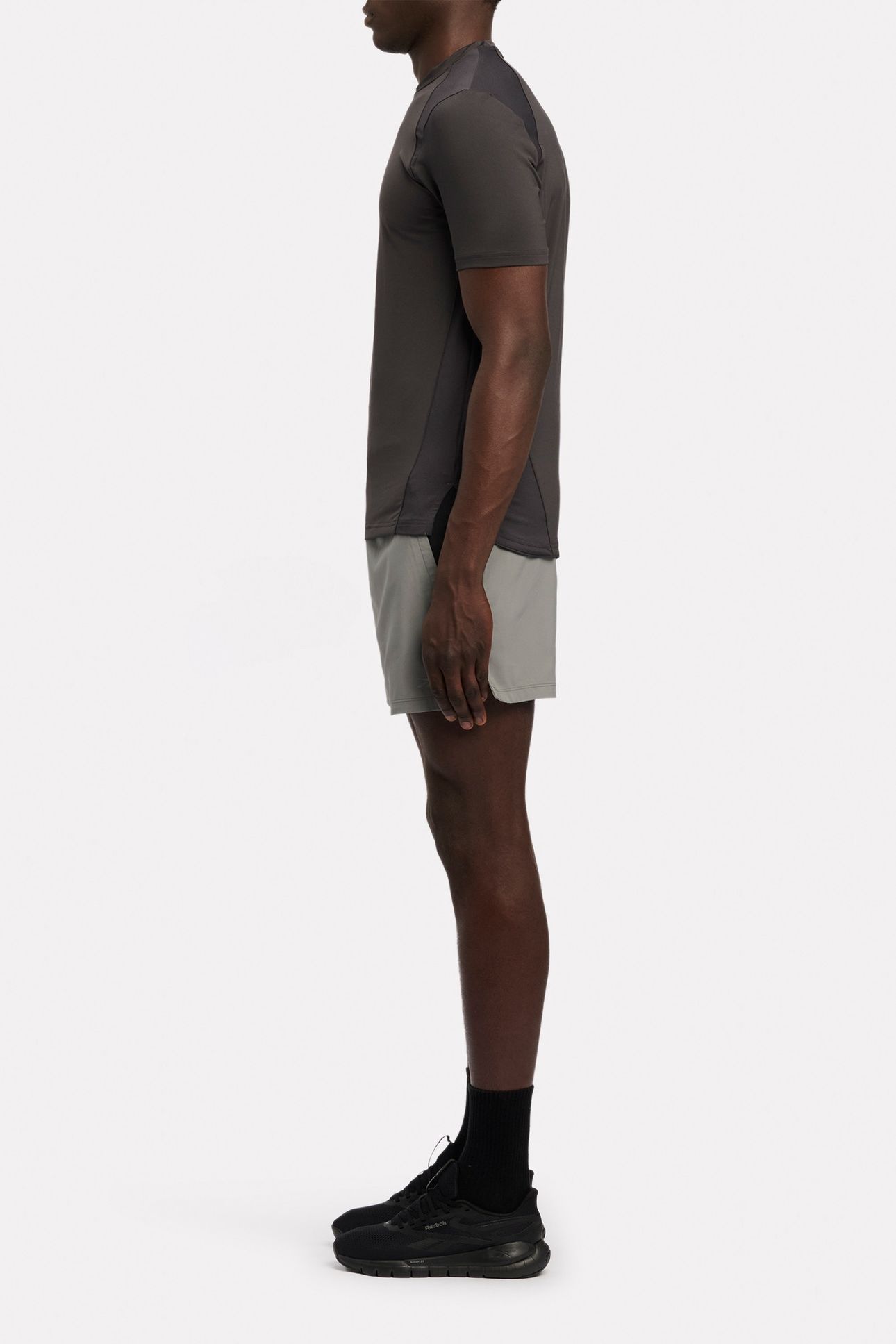 RUNNING SHORT GREY 3