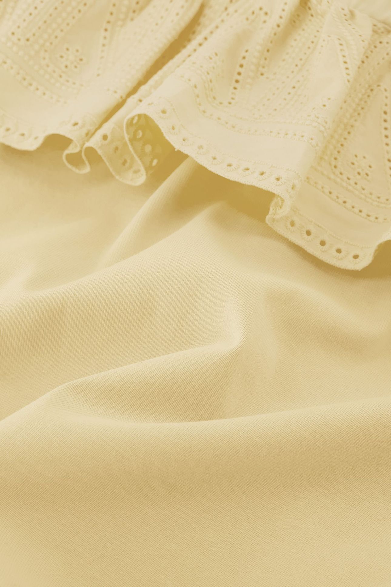 SHANTIE RUFFLE TOP SOFT YELLOW 4