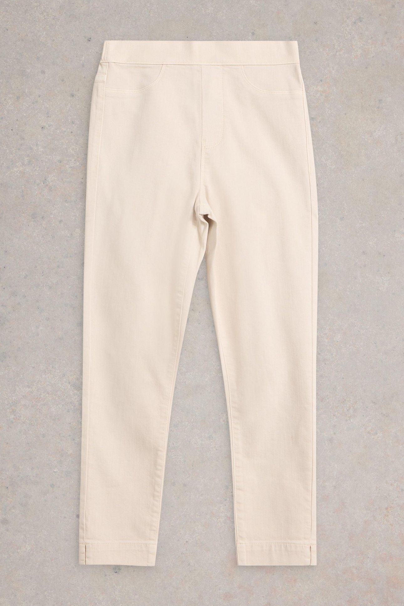 JANEY CROP JEGGING NATURAL WHITE 4
