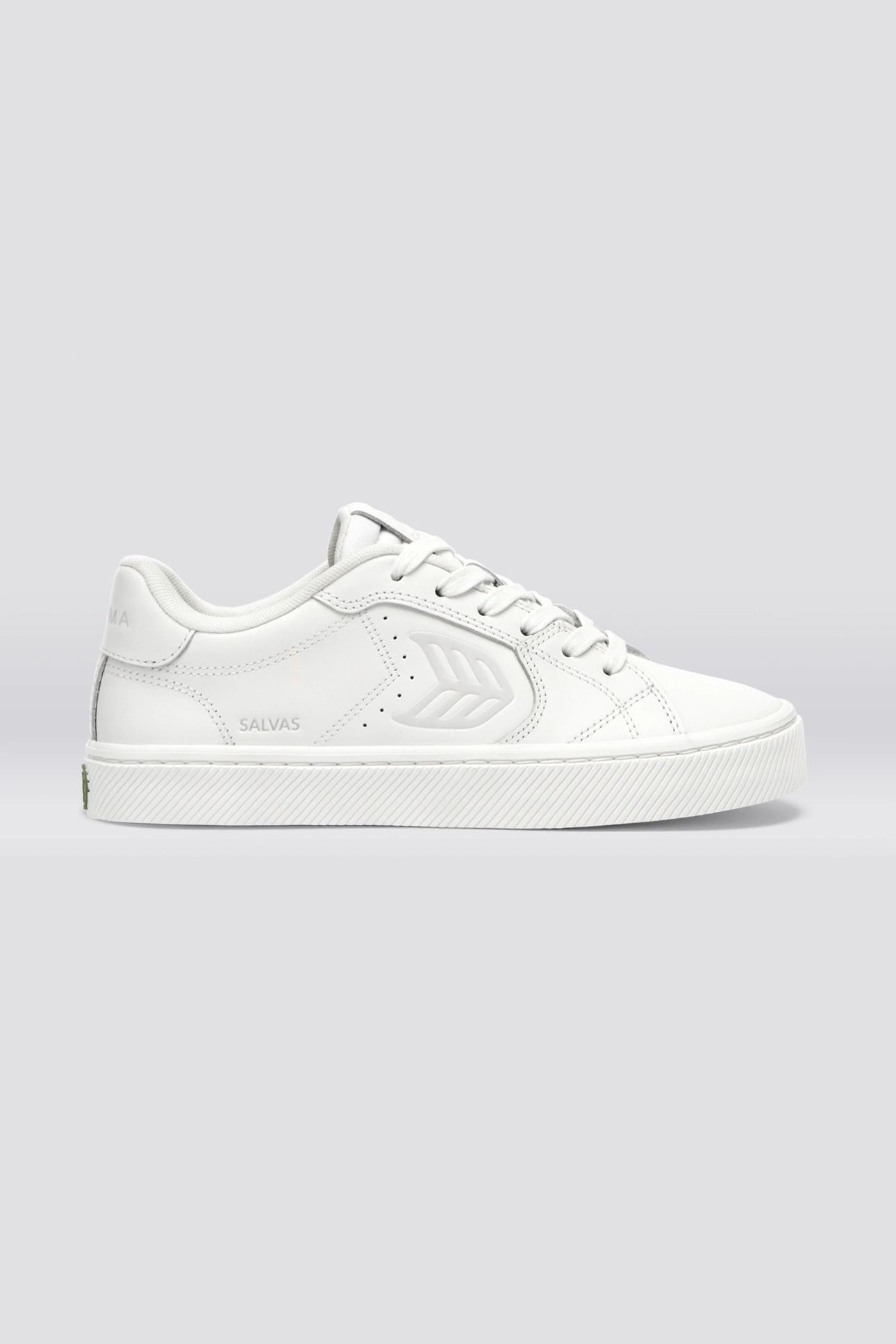 SALVAS LEATHER WHITE 1