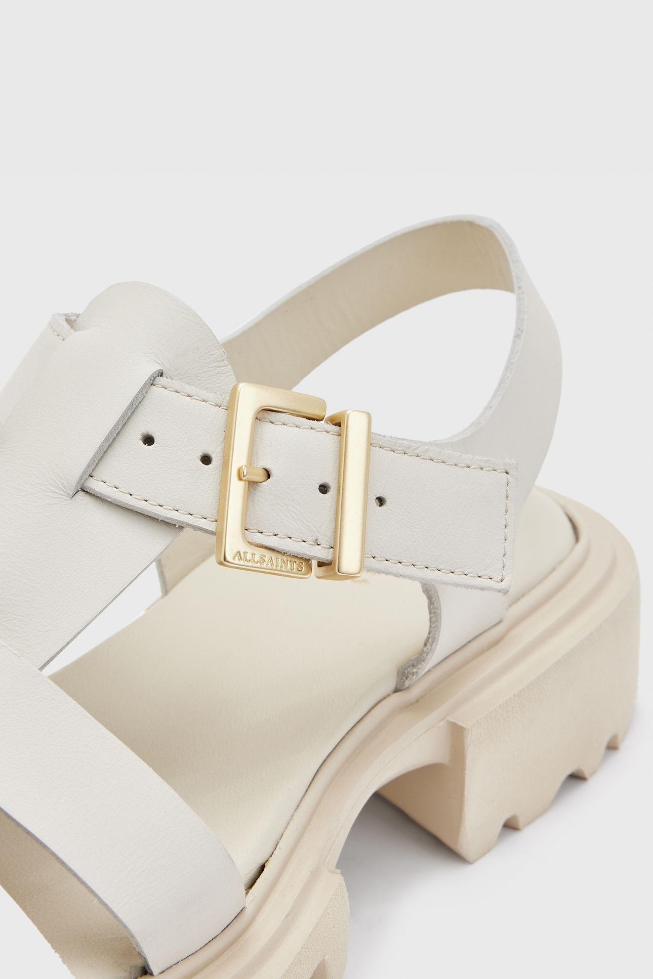 NESSIE SANDAL STONE WHITE 6