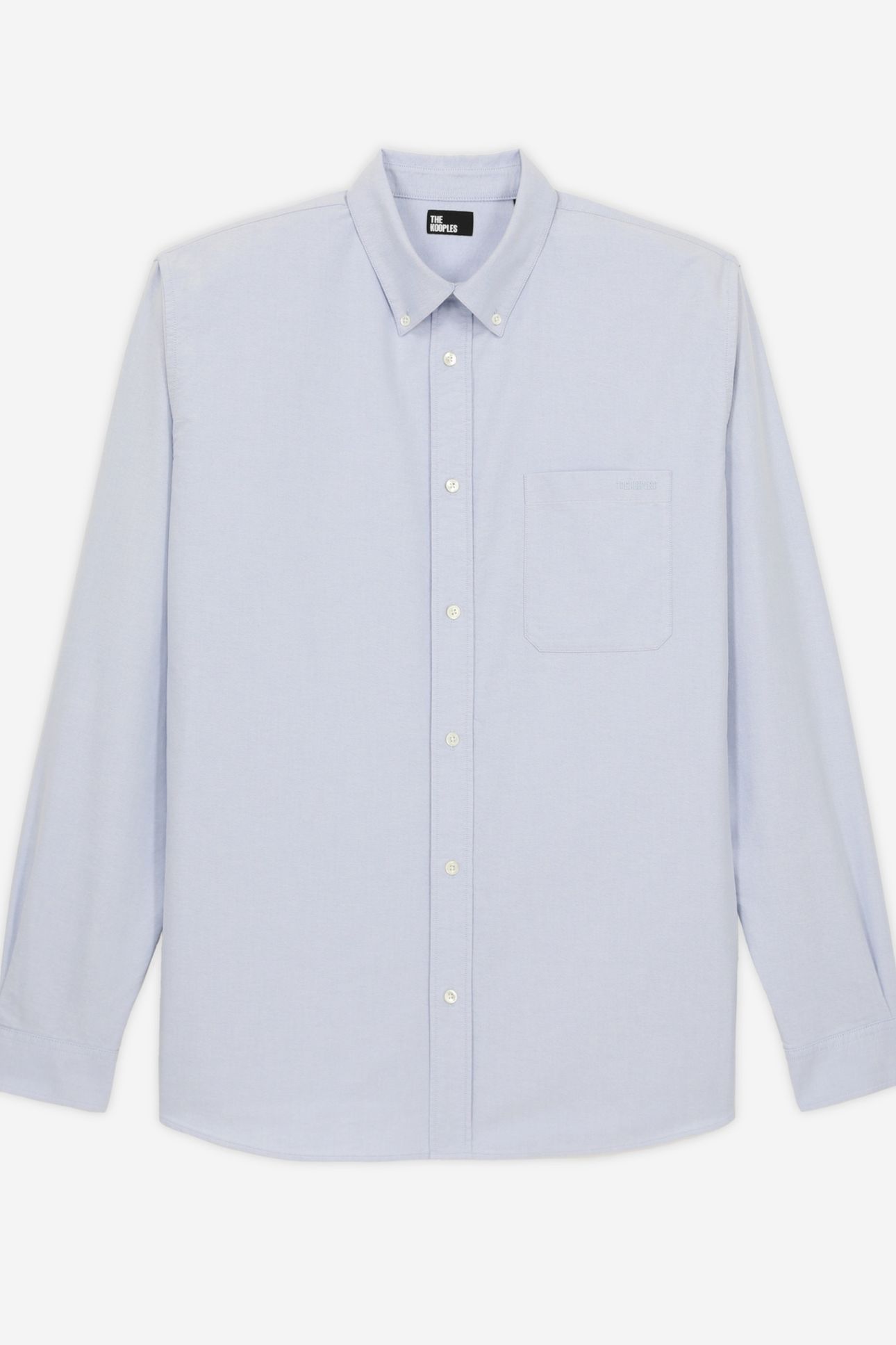 LONG-SLEEVED SHIRT WITH CLASSIC COLLAR LIGHT BLUE 5