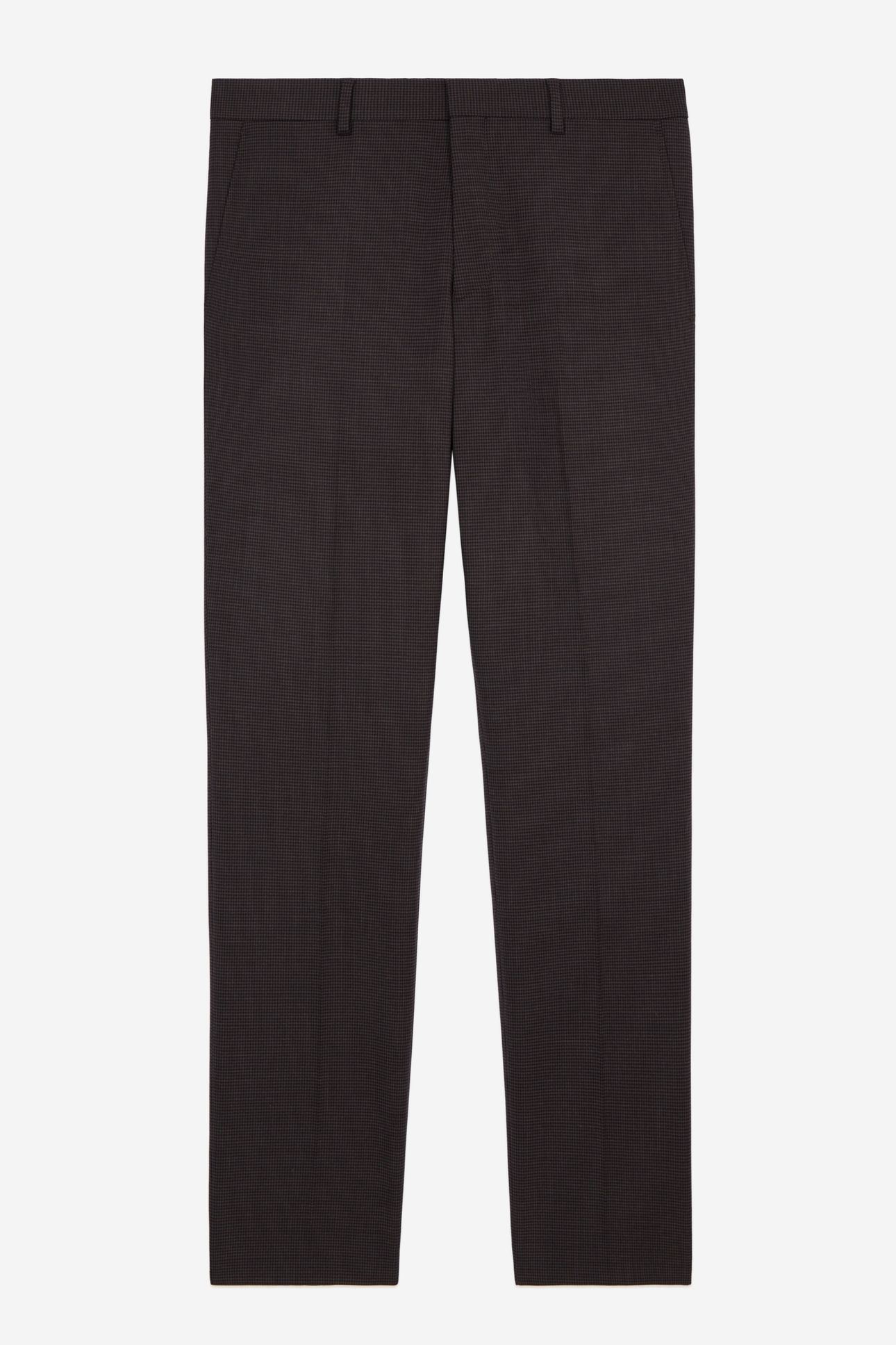 CLASSIC SUIT TROUSERS BROWN/BLACK 5