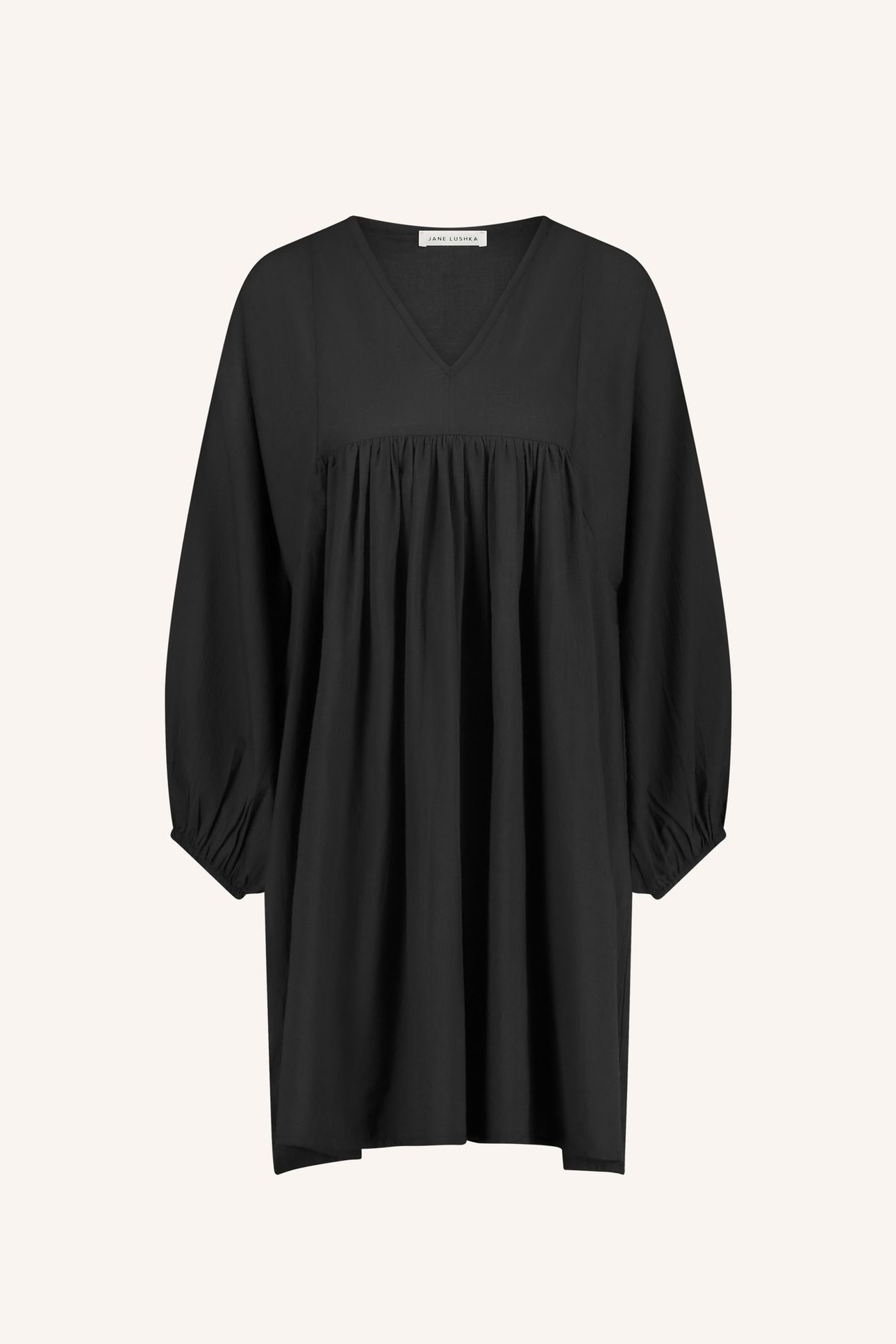 PHILOU CHAMBRIC DRESS JET BLACK 5