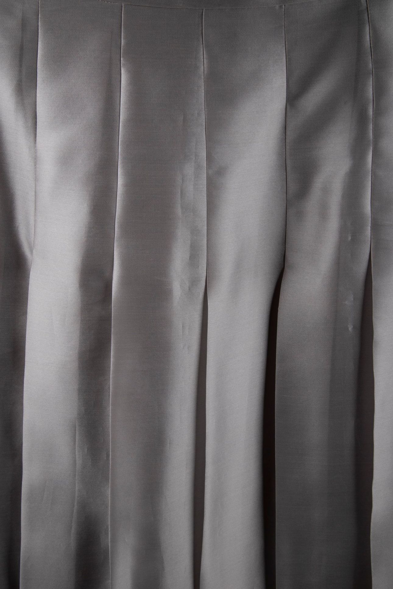 JEANNE PLEATED ORGANZA SKIRT GREY 4