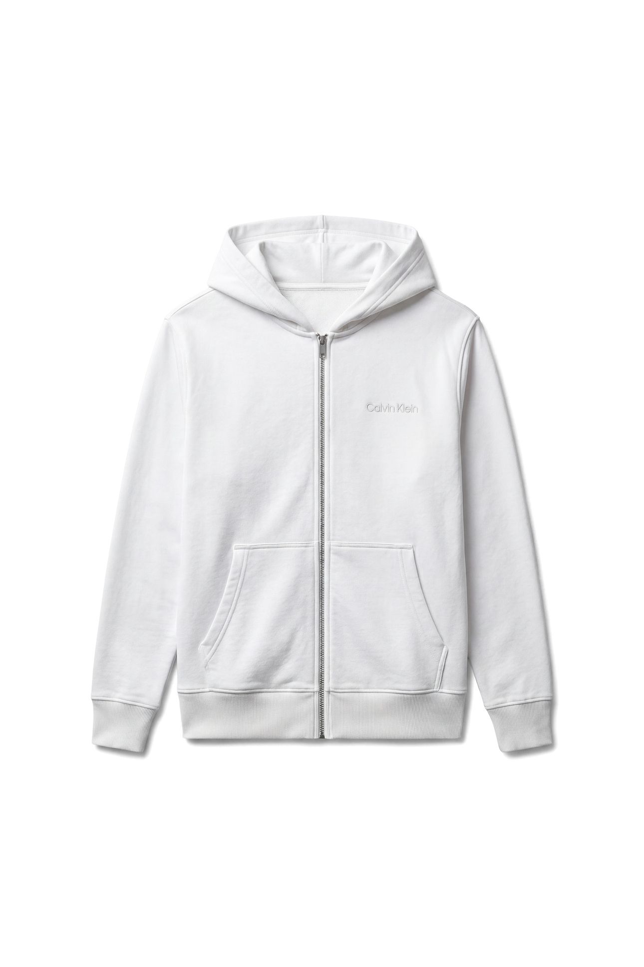 LONG SLEEVE TERRY STANDARD LOGO BRIGHT WHITE 4