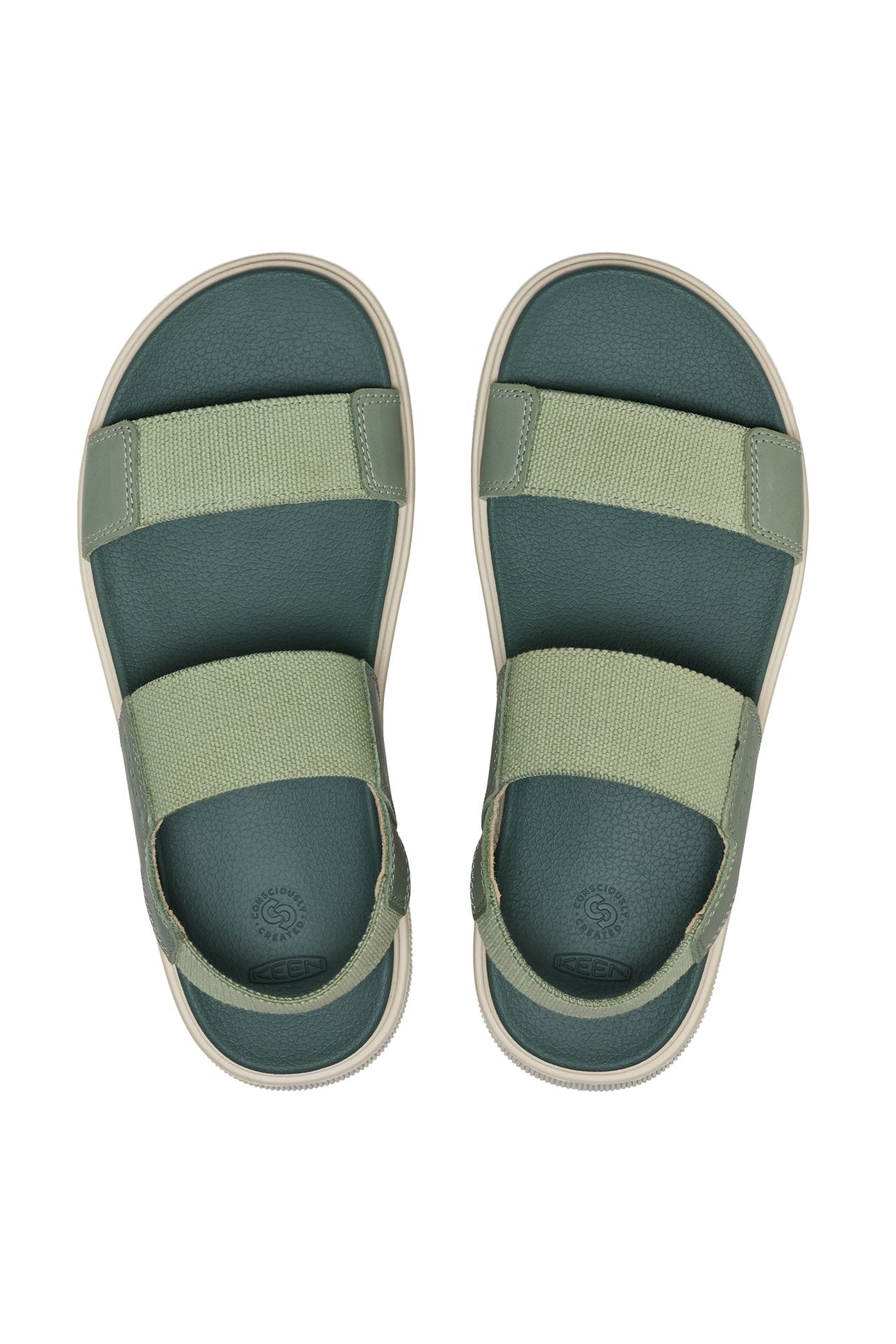 ELLE MILA BACKSTRAP LILY PAD/DARK FOREST 5