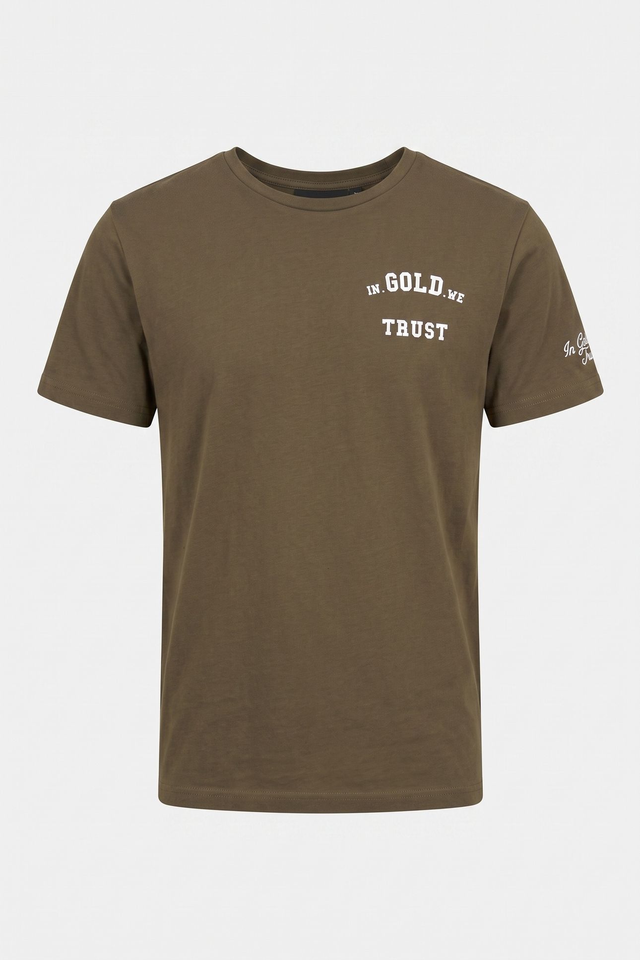 PAINT T-SHIRT DARK GREEN 5