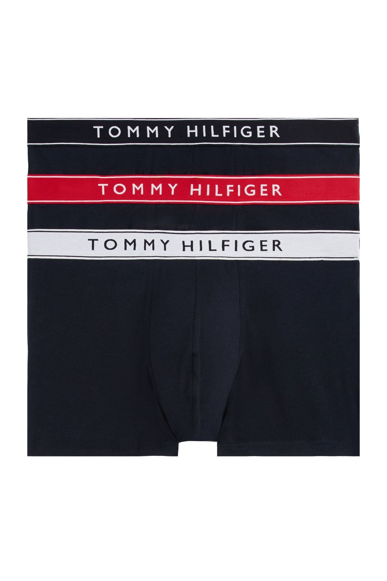 3-PACK TRUNK WAISTBAND TH WHT/MED RED/DSRT SKY 1