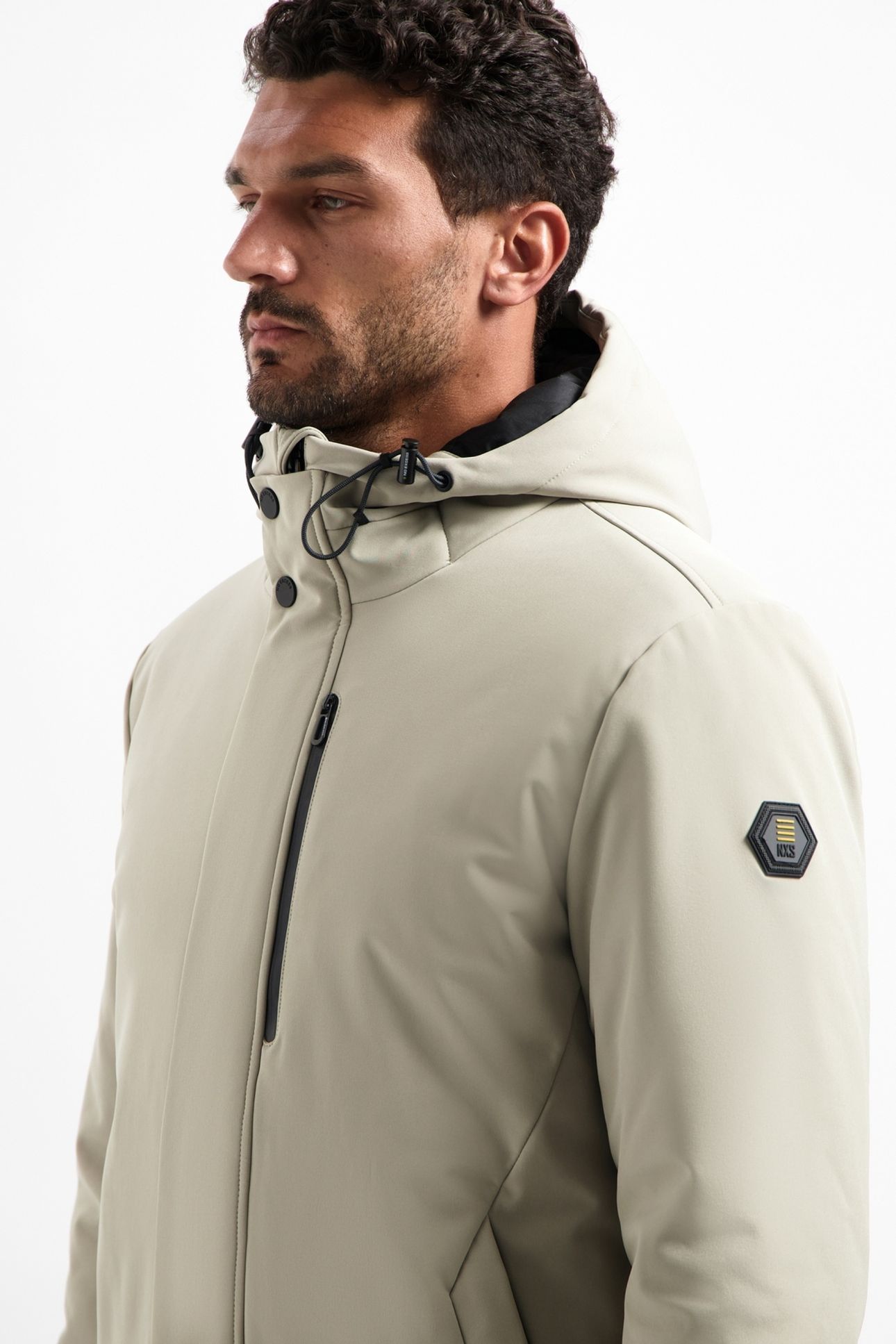 JACKET LONG SOFT SHELL STONE 6