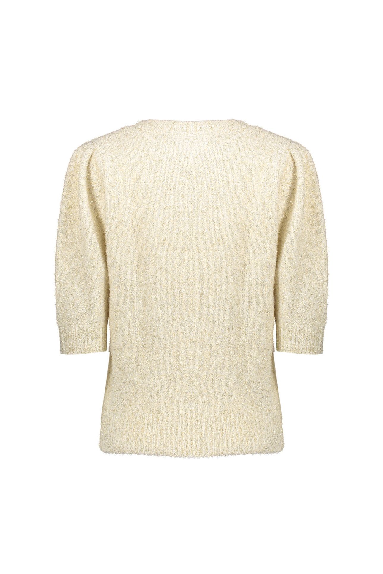 PULLOVER LUREX OFF-WHITE/GOLD 2