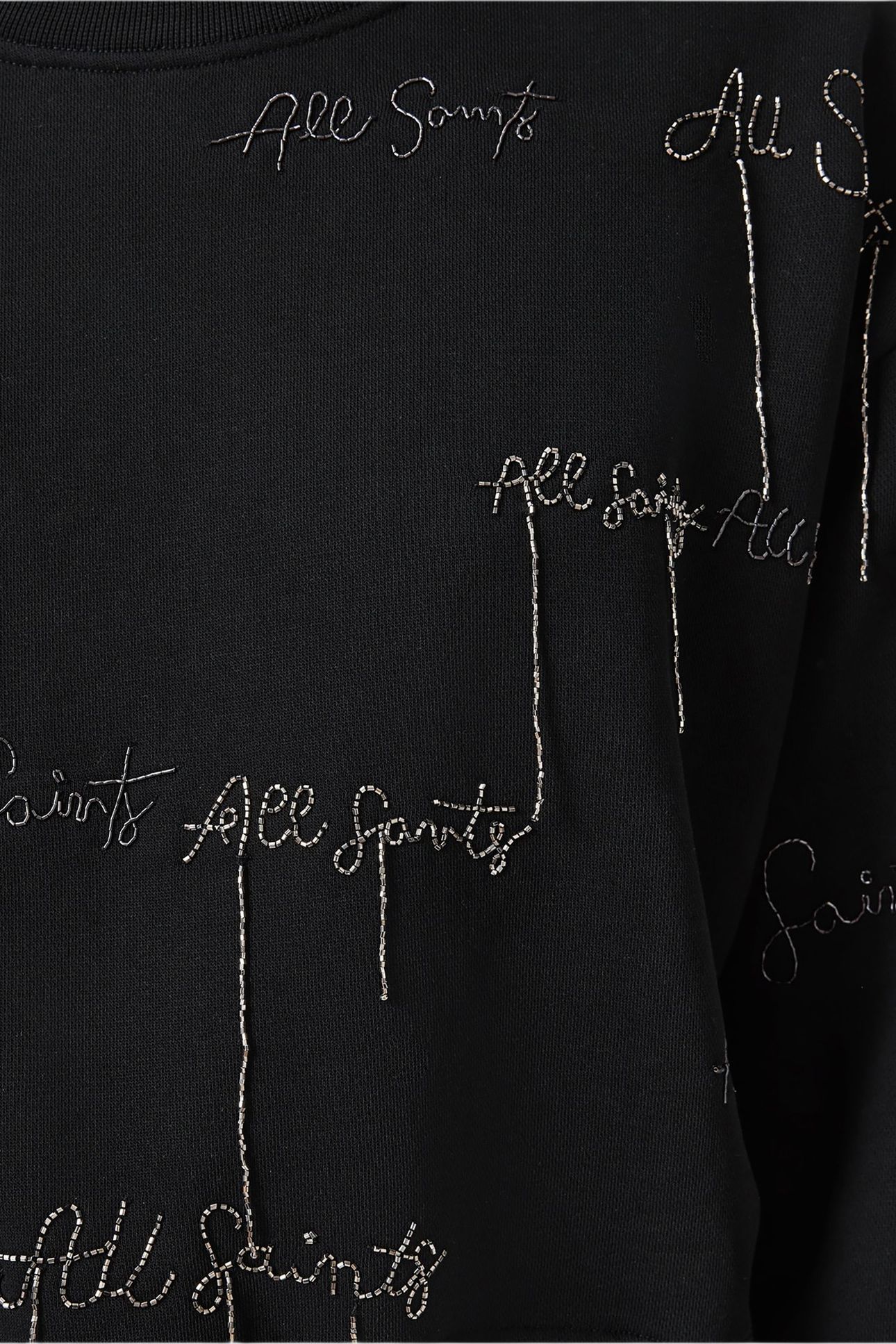 AS EMB SEPARO SWEAT BLACK 7