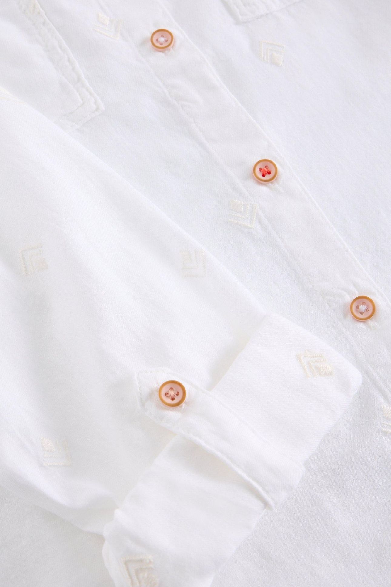 SOPHIE LONGLINE COTTON SHIRT PALE IVORY 6