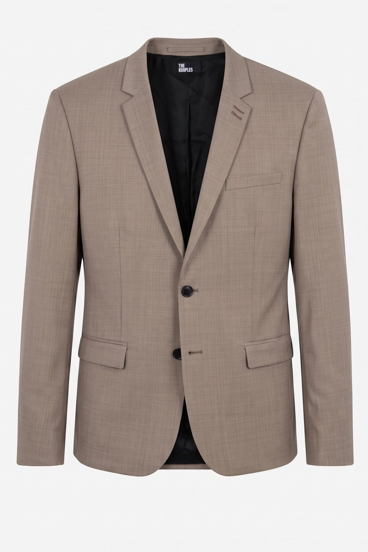 2-BUTTON SUIT JACKET BEIGE MELANGE 3