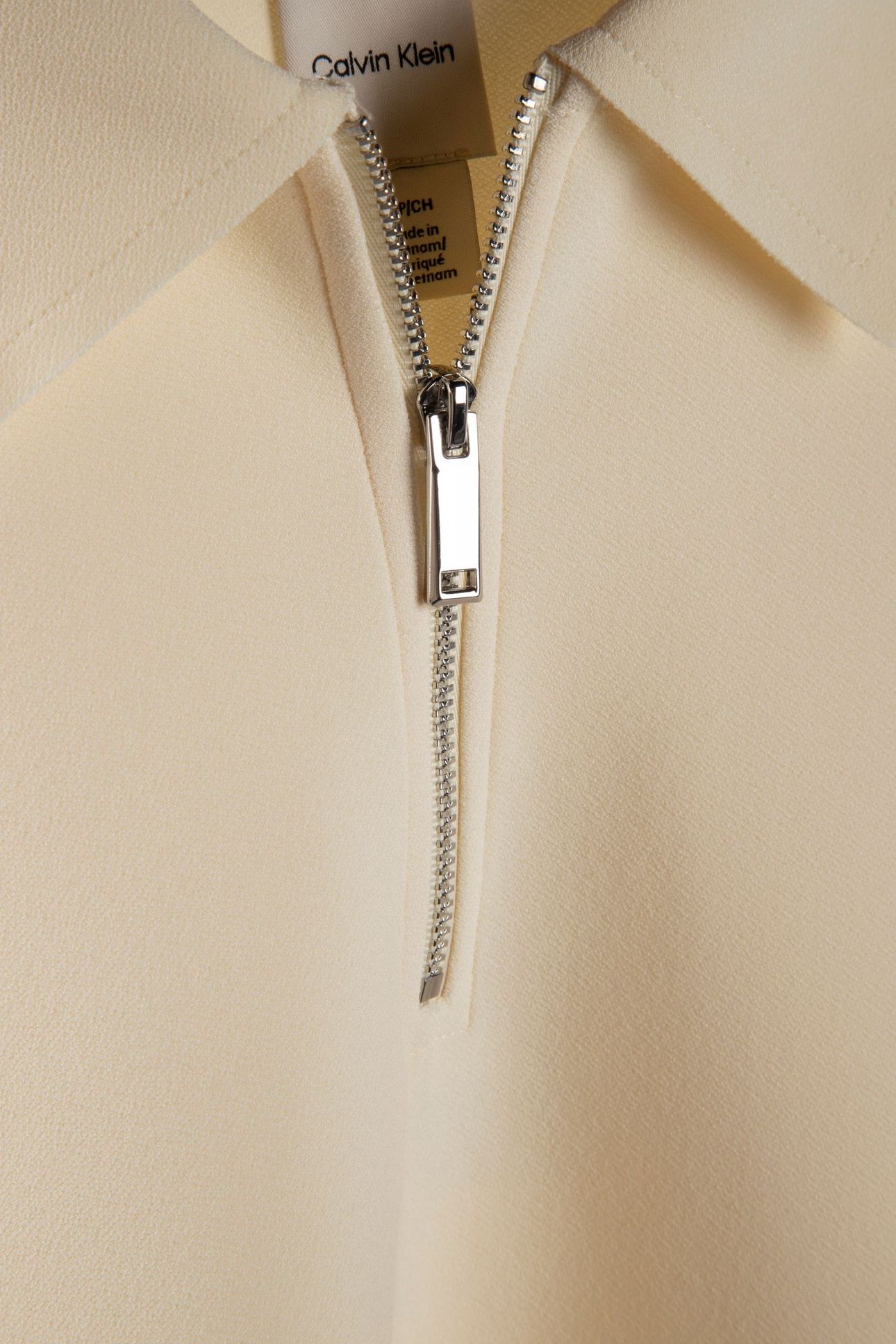 SHORT SLEEVE TAILORED KNIT COLLAR TOP AFTERGLOW 4