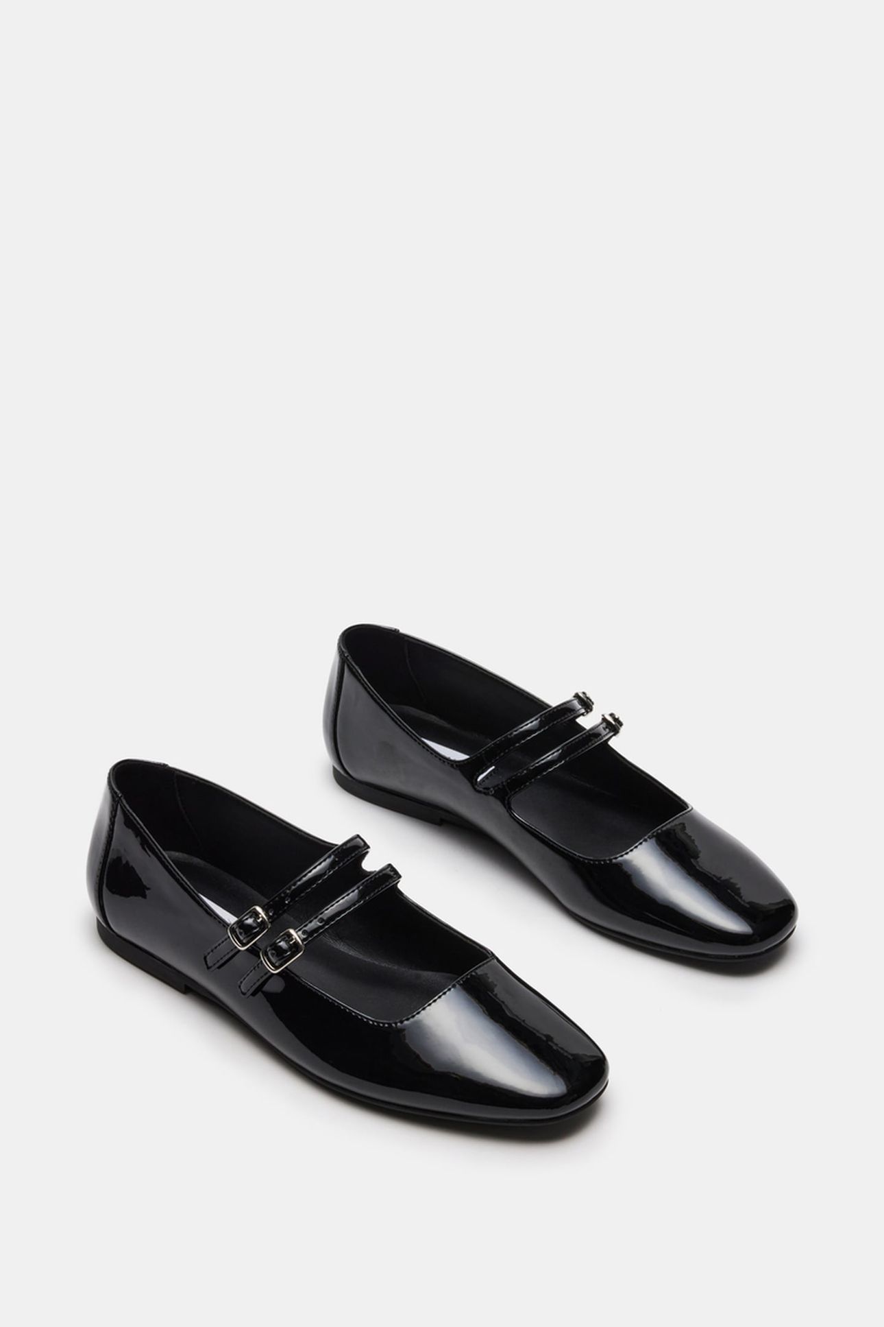 ALISAH SANDALS BLACK PATENT 1