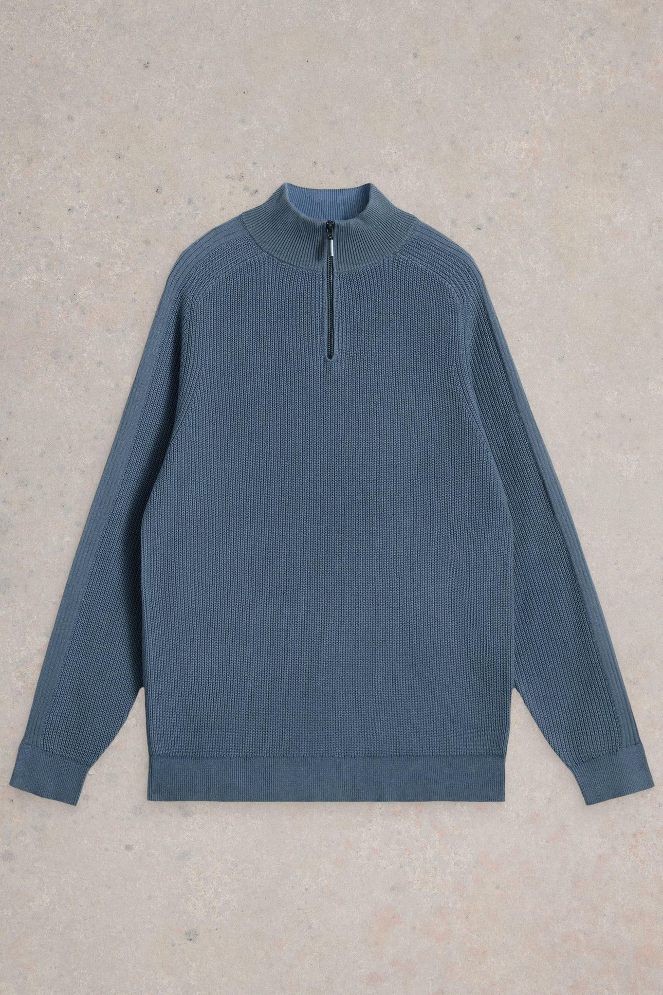 PENTIRE COTTON FUNNEL DUSTY BLUE 1